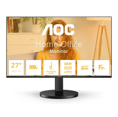 AOC Q27B3CF2 - 27 ZOLL QHD MONI - HHENVERSTELLBAR (2560X1440 100HZ