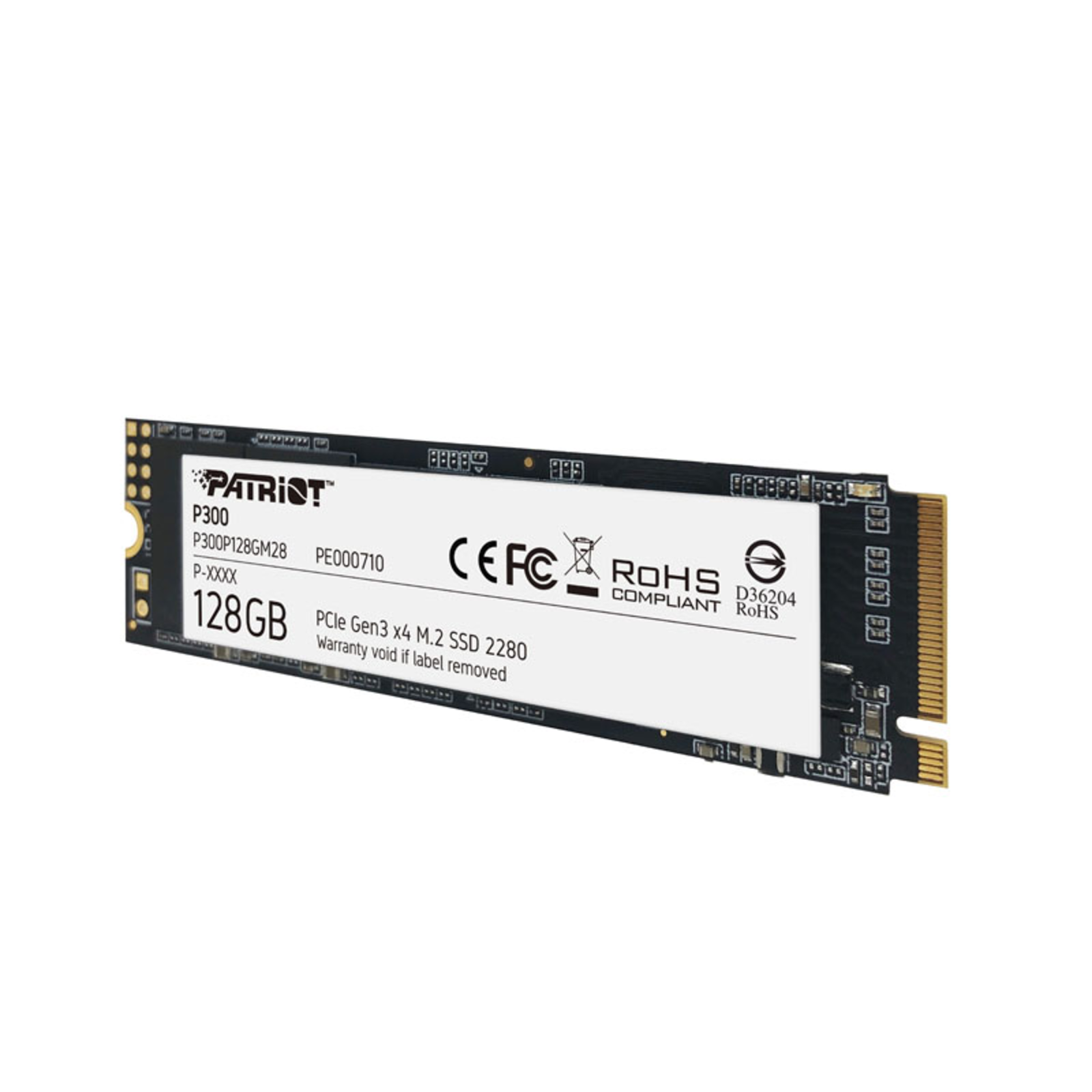 Patriot Memory SSD P300 128GB M.2 PCI Express 3.0 X4 NVMe