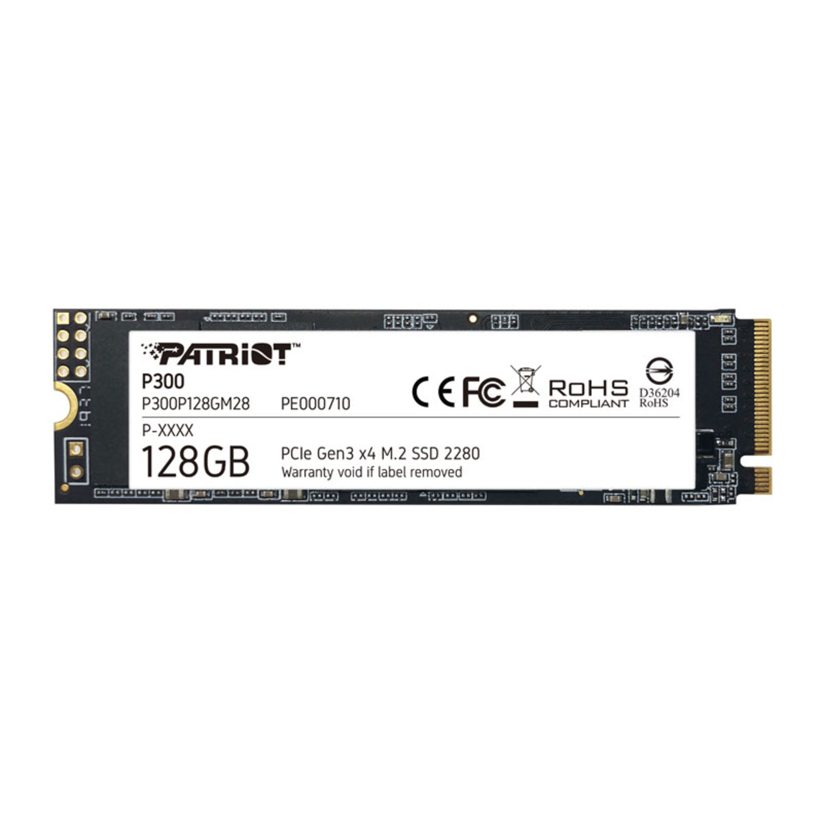 Patriot Memory SSD P300 128GB M.2 PCI Express 3.0 X4 NVMe