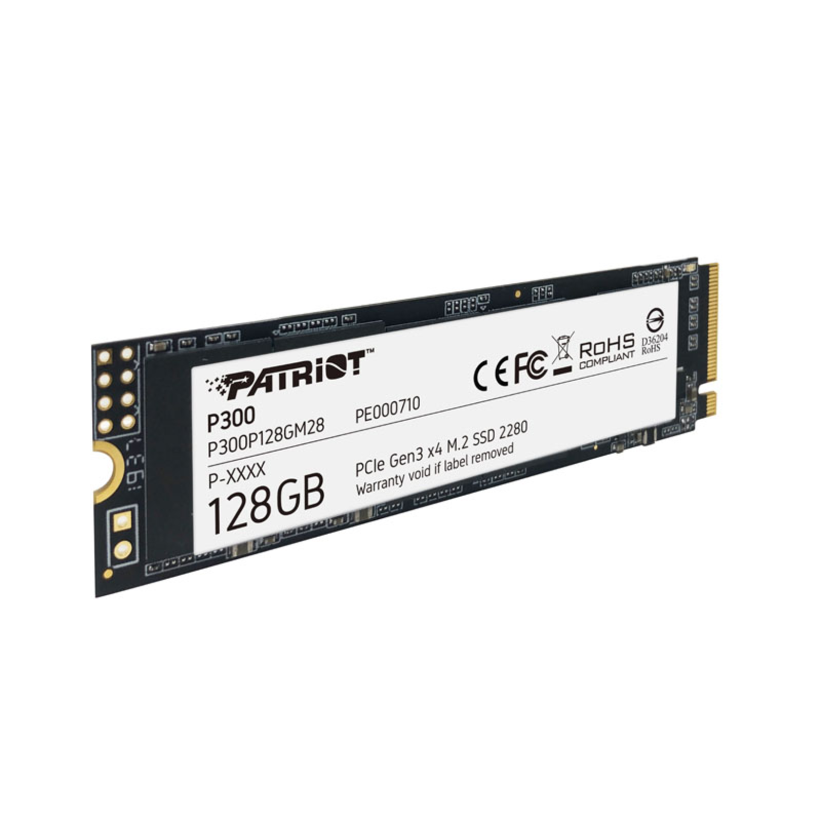 Patriot Memory SSD P300 128GB M.2 PCI Express 3.0 X4 NVMe
