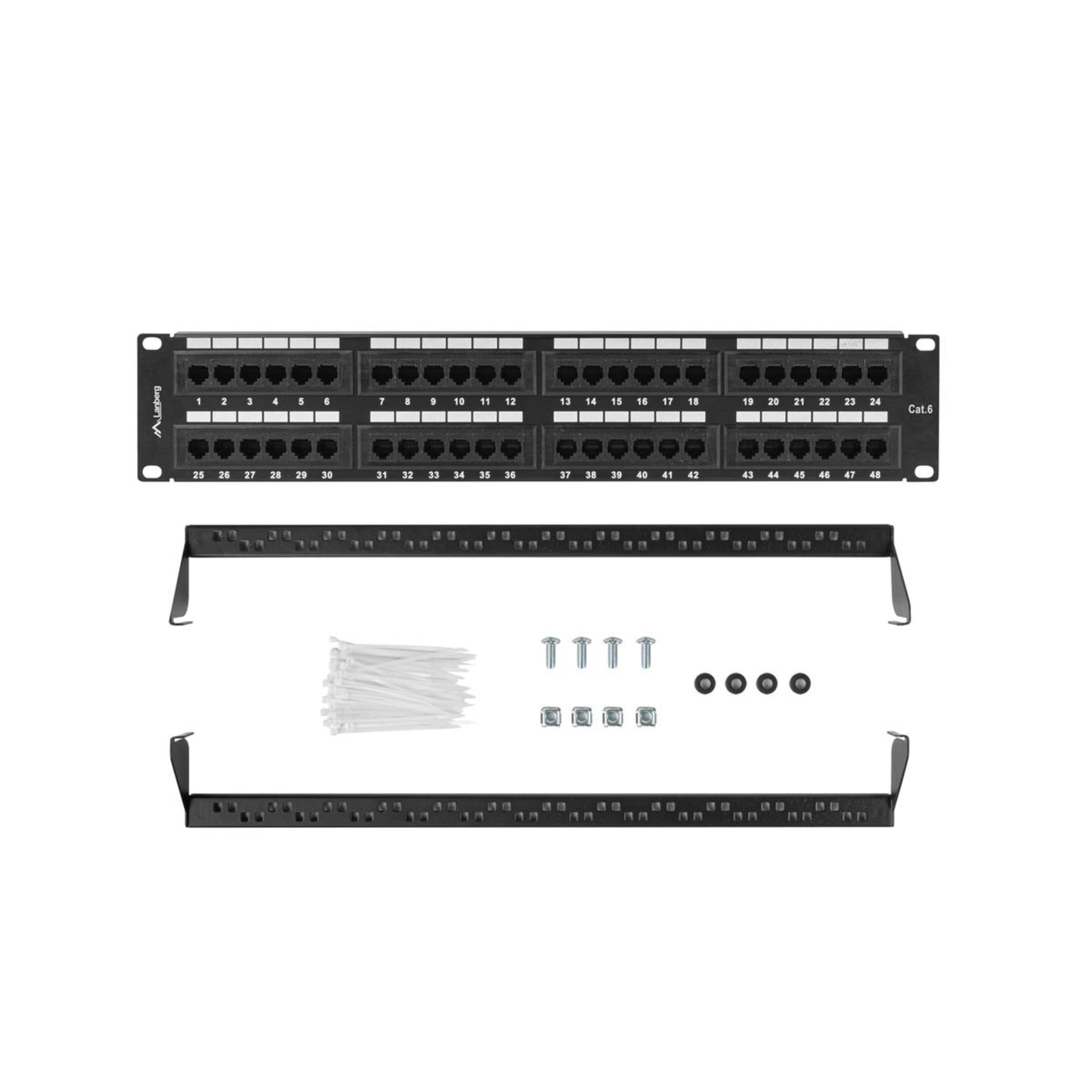Lanberg Patch Panel 48-port 2U 19