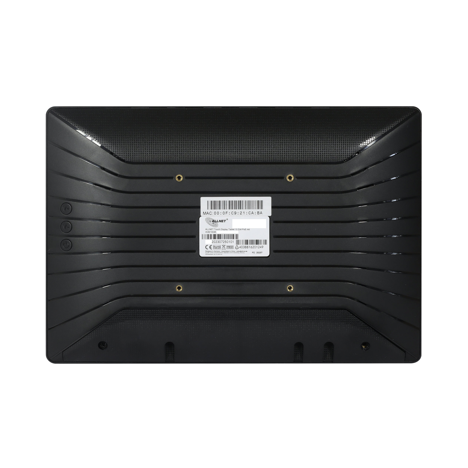 ALLNET Touch Display Tablet 10 Inch PoE with 4GB/16GB RK3568 Android 13