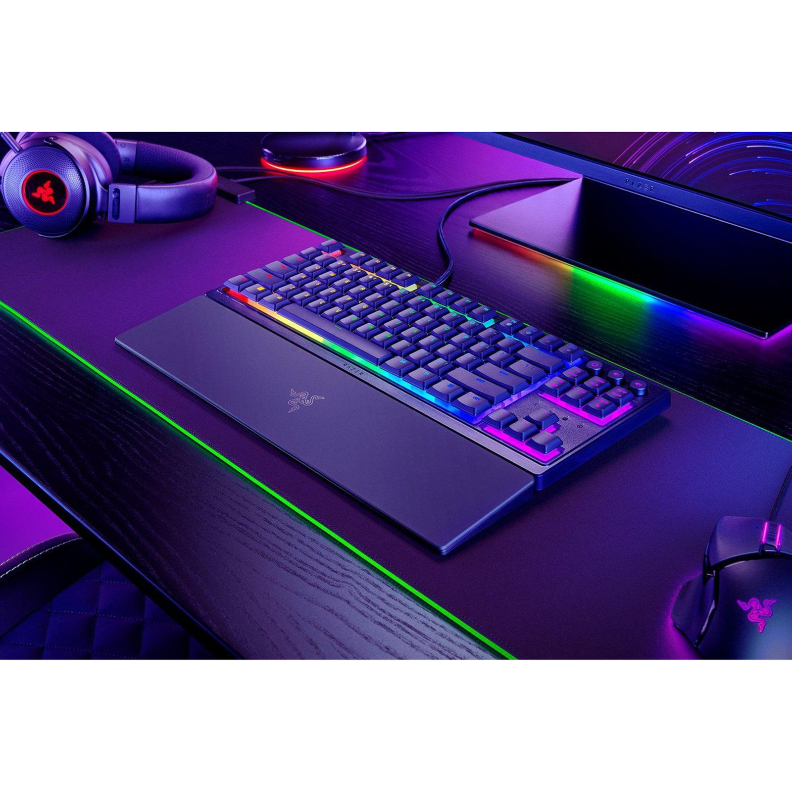 Razer Ornata V3 Tenkeyless Keyboard USB Qwertz German Black