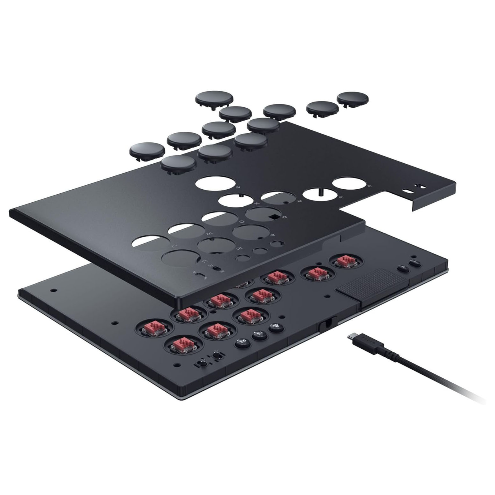 Razer Kitsune Arcade Controller Wired Black for PC Sony PlayStation 5 (RZ06-05020100-R3G1)