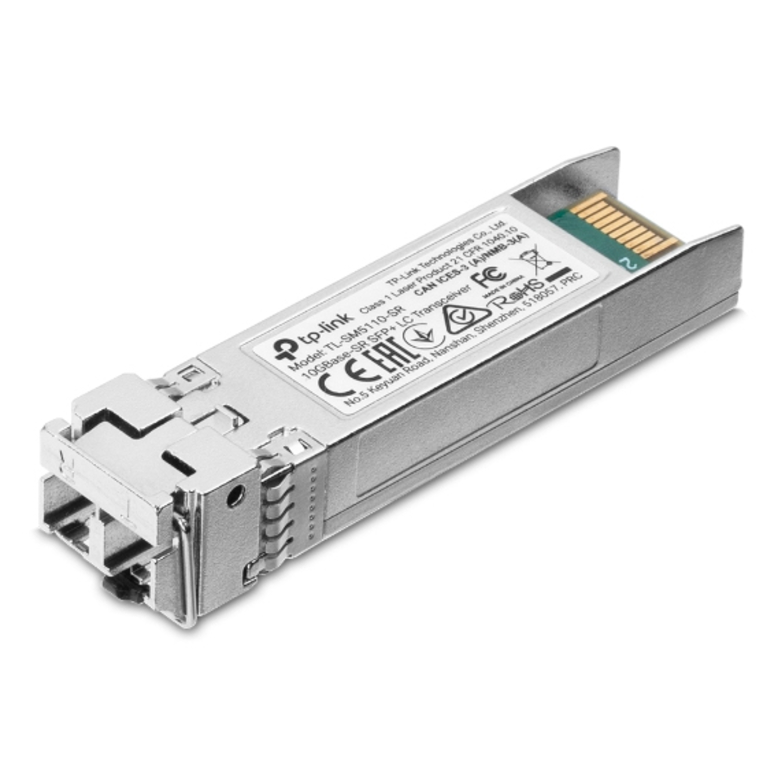 TP-Link SM6110-SR network transceiver module Fiber optic 10000 Mbit/s SFP+ 850 nm