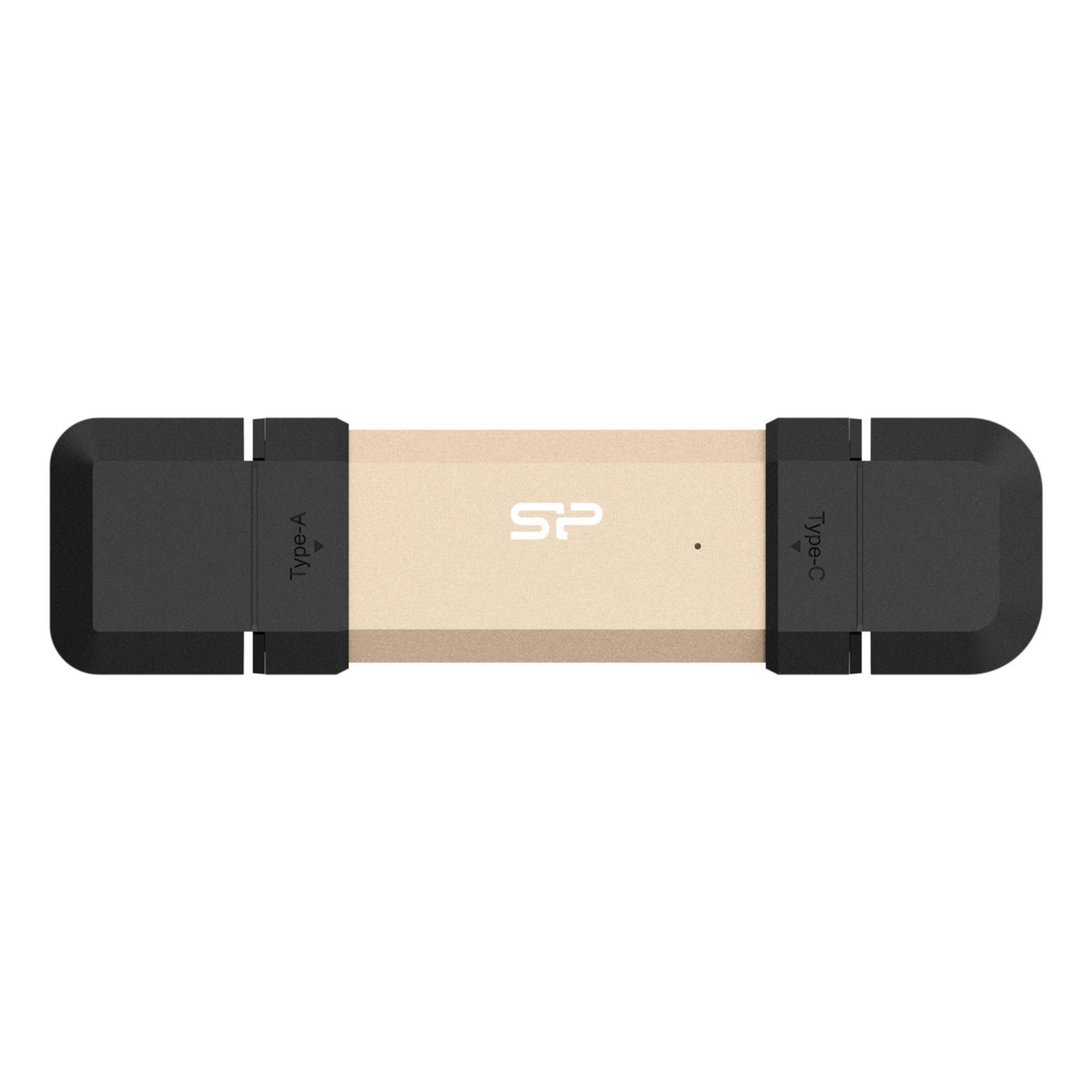 SILICON POWER DS72 500GB External SSD USB-A USB-C 1050/850MB/s gold