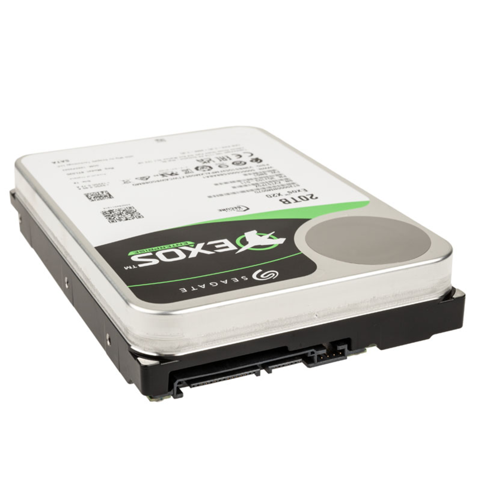 Seagate Enterprise Exos X20 internal hard drive 20 TB 7200 RPM 3.5