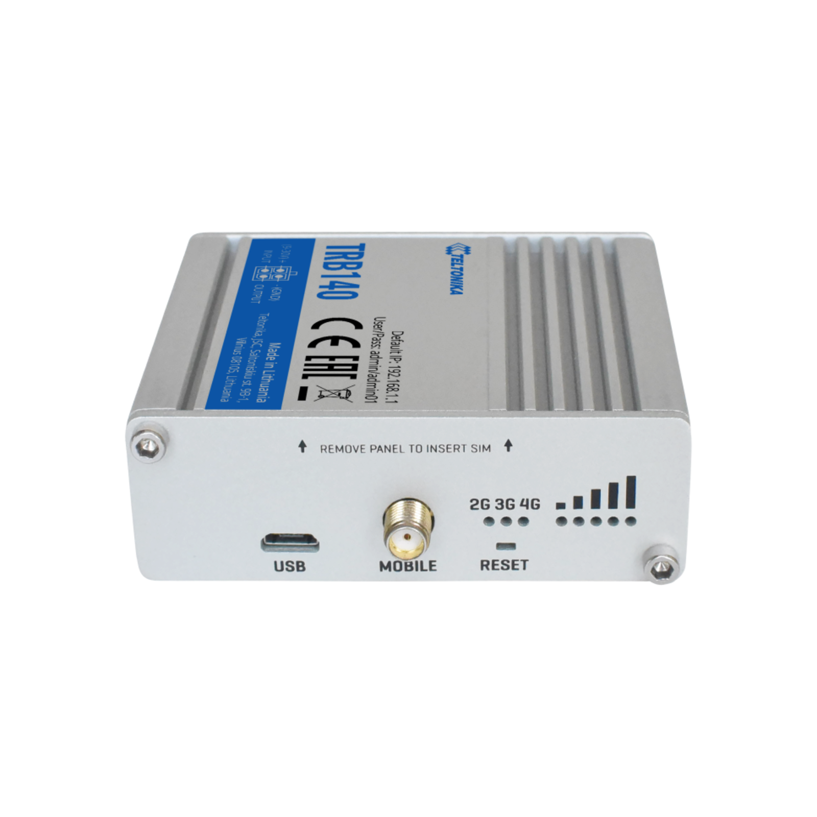 Teltonika Gateway with Housing Industrial Rugged LTE TRB140