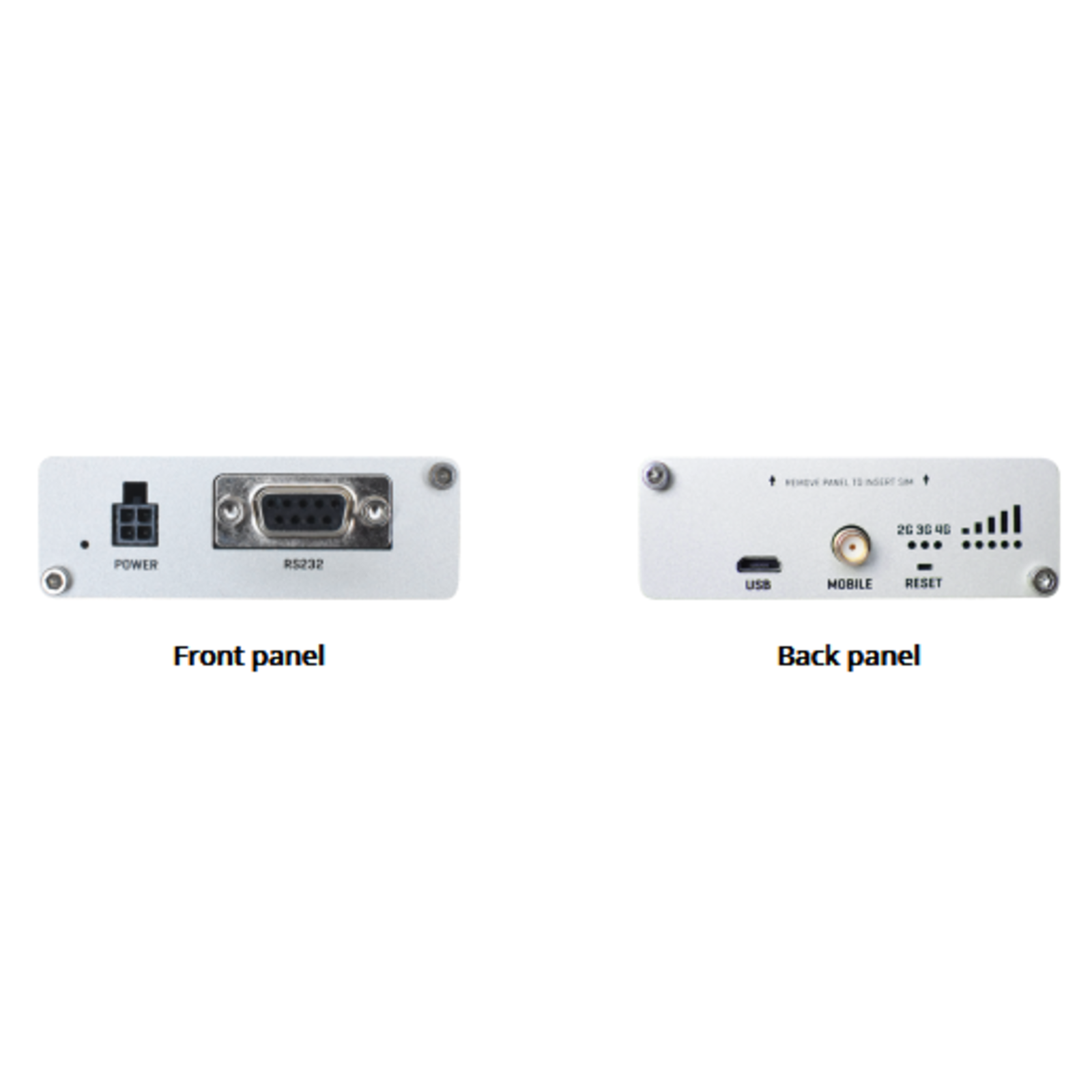 Teltonika Gateway with Housing Industrial Rugged LTE Modbus TRB142