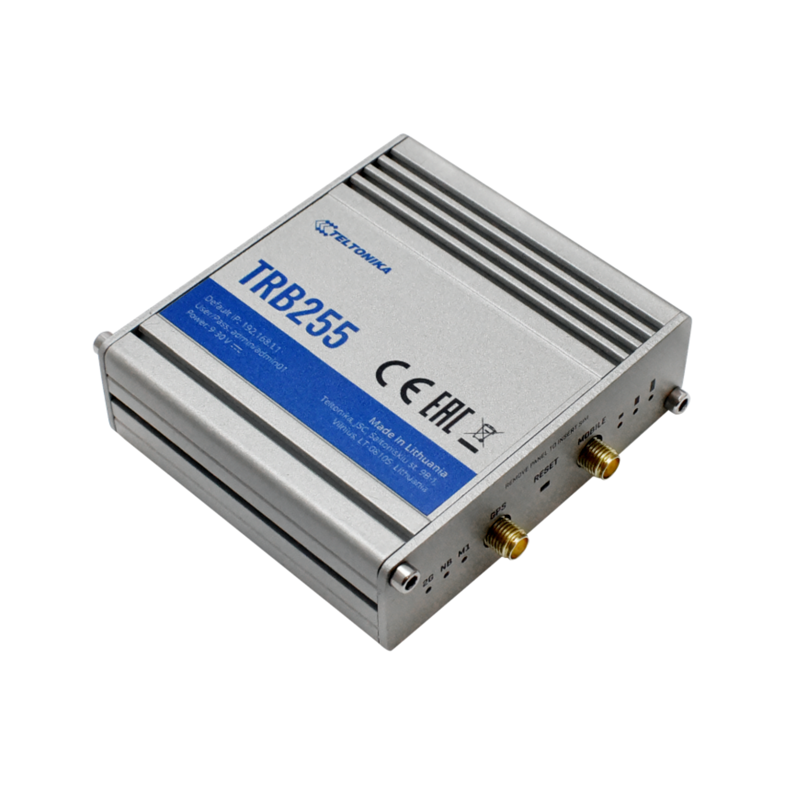 Teltonika Gateway Industrial Rugged LTE 100Mb LAN TRB255