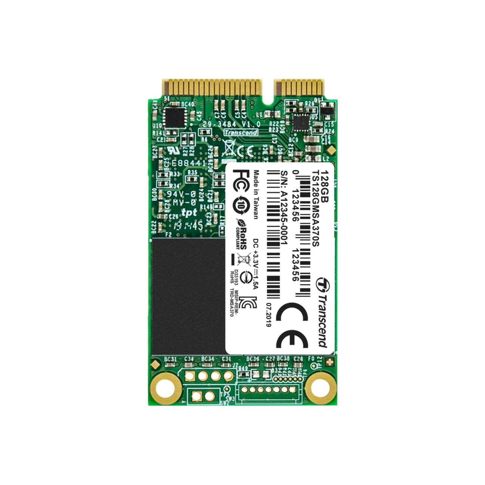 Transcend 370S SSD 128 GB Internal MSATA