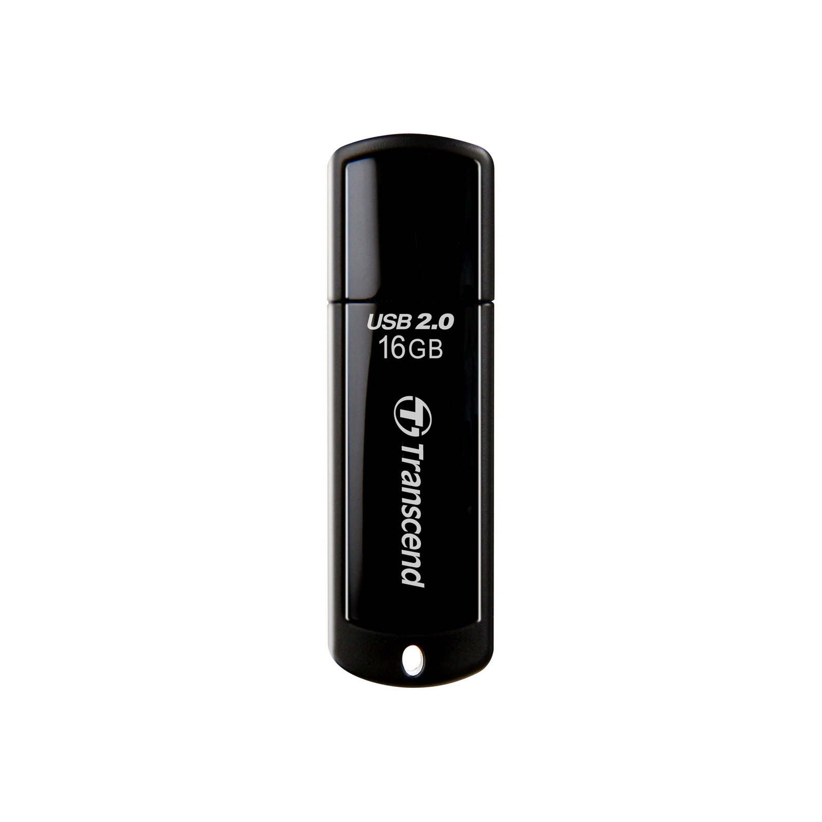 Transcend JetFlash 350 16 GB USB Type-A 2.0 Cap 8.5 G Black