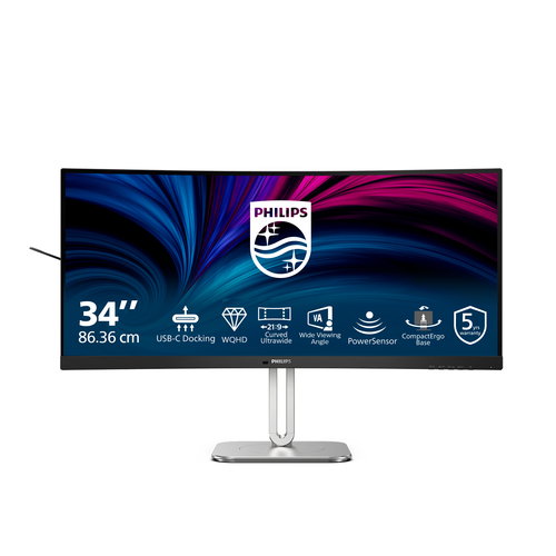 34B2U5600C - 34 IN WQHD CURVED - MONITOR HEIGHT ADJUSTABLE (3440X