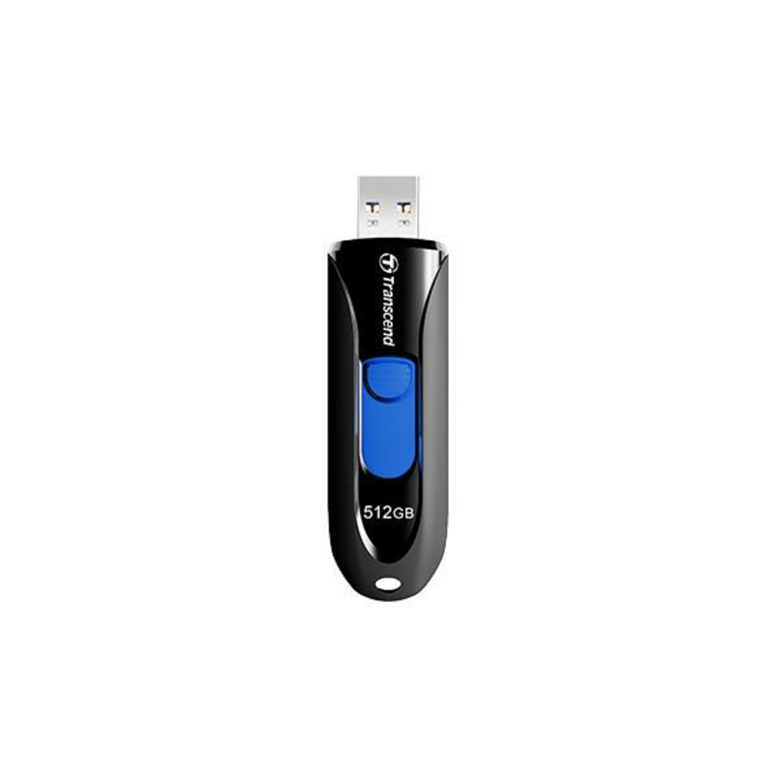 Transcend JetFlash 790 512 GB USB Type-A 3.2 Gen 1 3.1 Gen 1 without Lid 9 G Black White