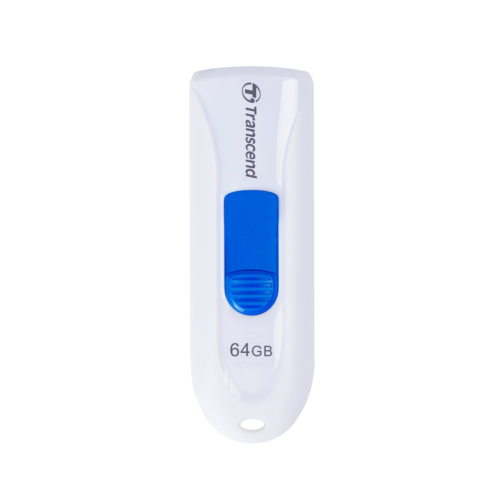 Transcend JetFlash 790 64GB 64 GB USB Type-A 3.2 Gen 1 3.1 Gen 1 Slide 4.9 G White