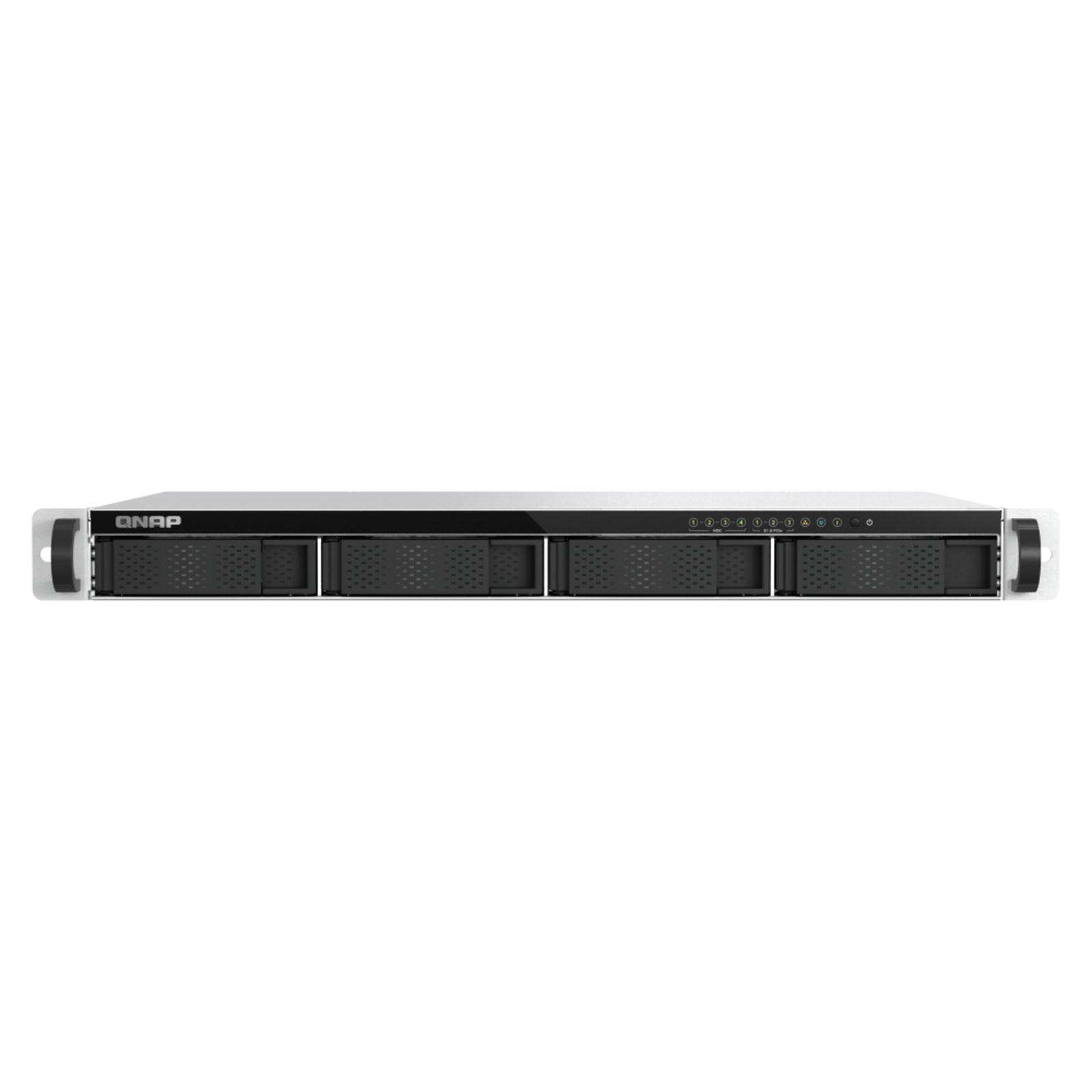 QNAP TS-h765eU NAS Rack (1U) Intel Atom® 8 GB DDR5 QuTS hero Black, Grey