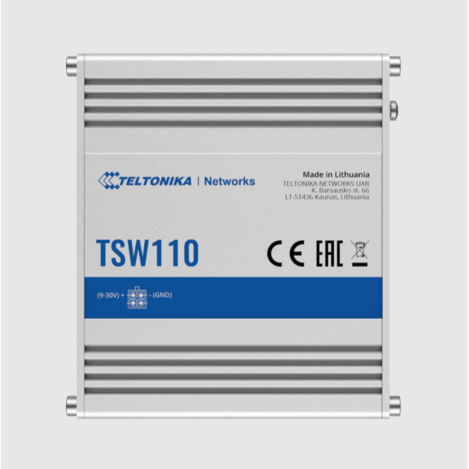 Teltonika Switch Unmanaged L2 DIN Rail -TSW110
