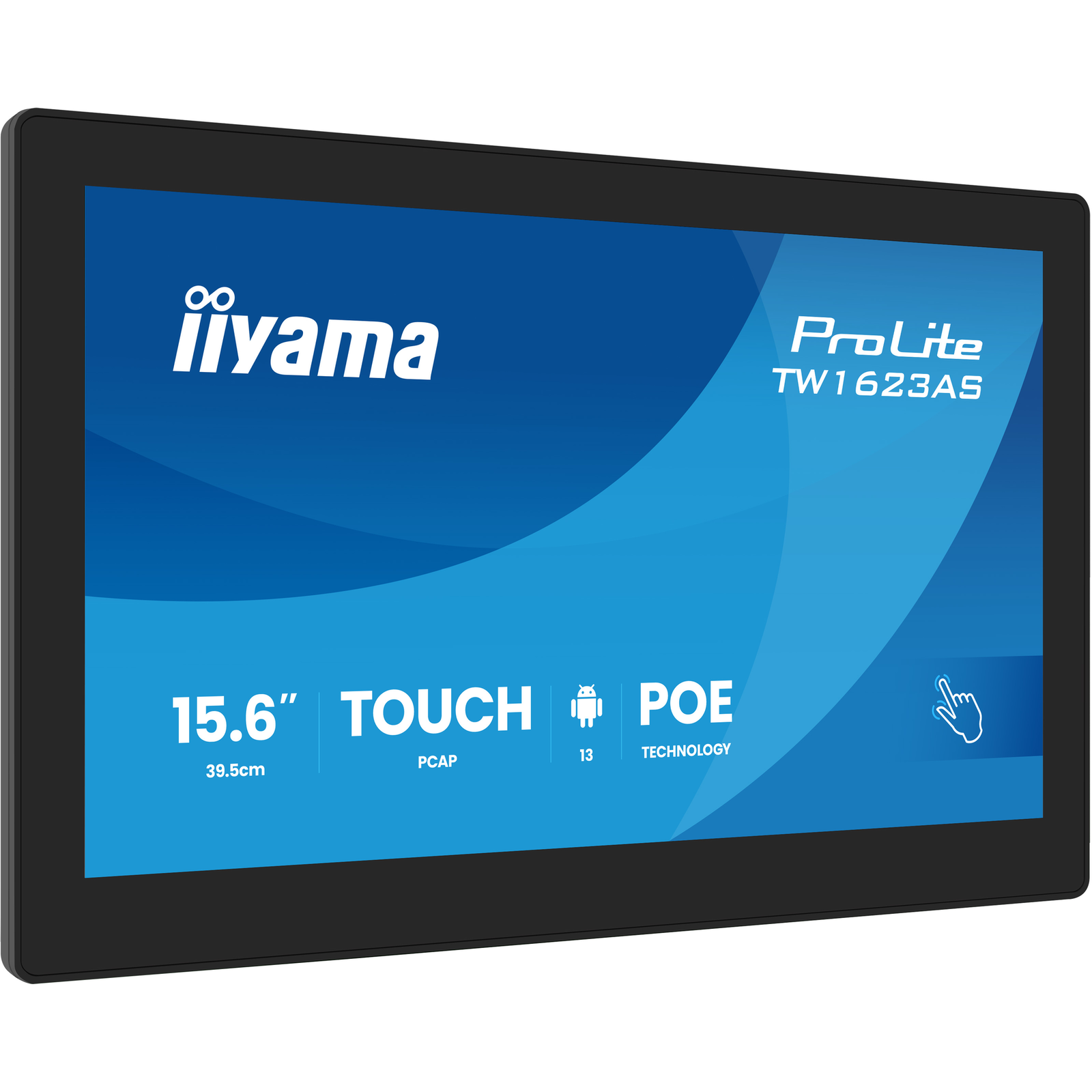 iiyama TW1623AS-B3P computer monitor 39.6 cm (15.6