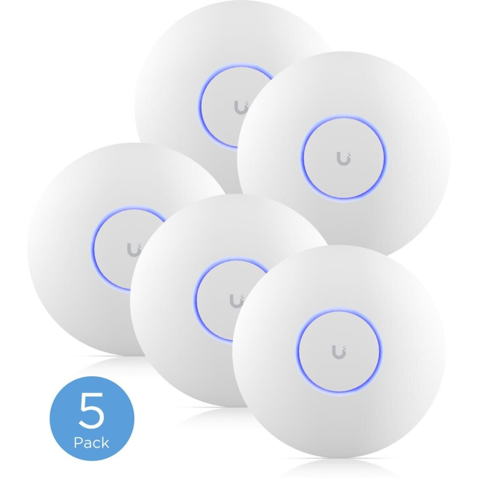 Ubiquiti Wireless AP WIFI7 BE9300 2x2 Indoor 2.5 GbE UniFi U7-Pro Access Point WLAN (U7-Pro-5)