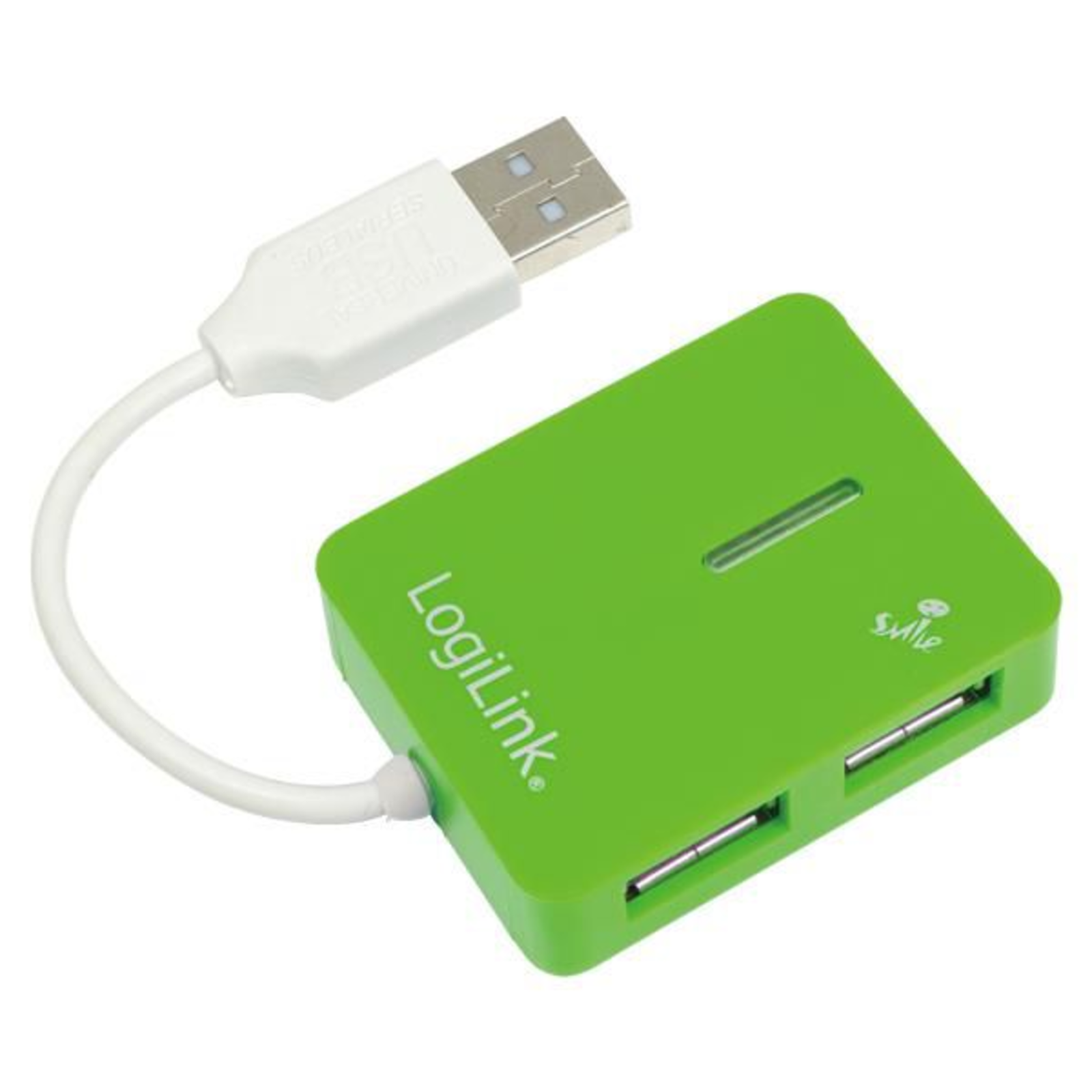 LogiLink UA0138 4-port USB 2.0 Hub Green