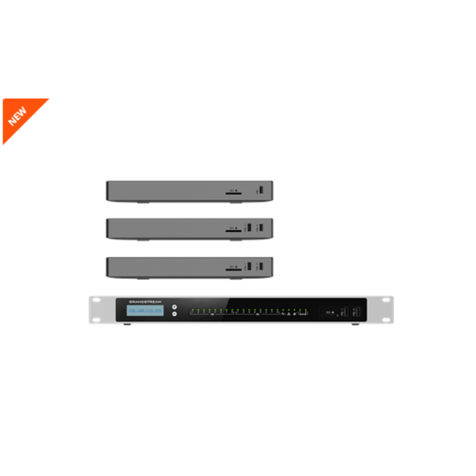 Grandstream Networks UCM6304 IP Centrex Hosted-virtual IP 2000 Users Gigabit Ethernet