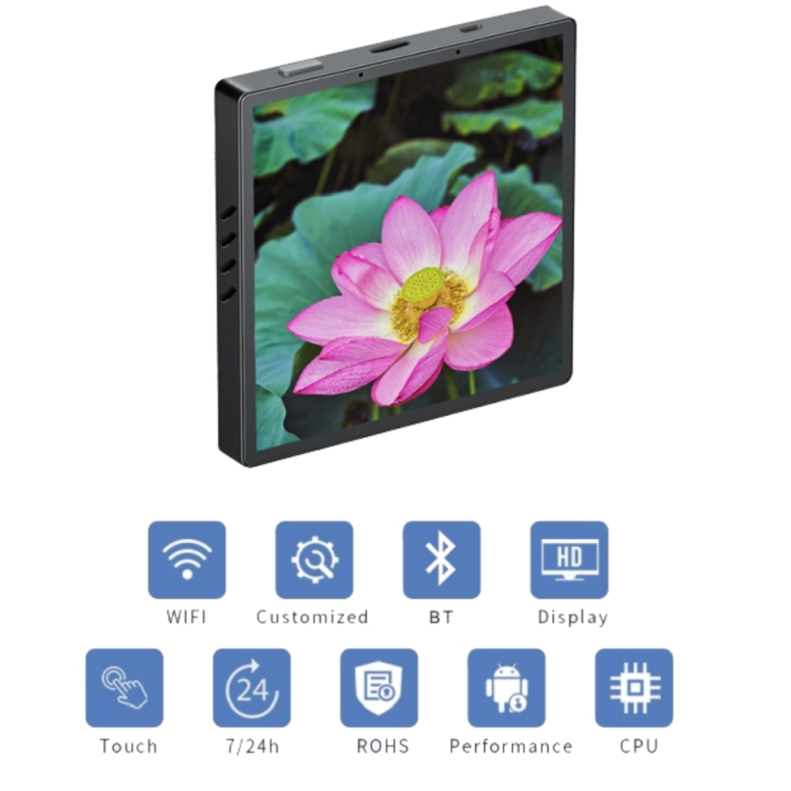 ALLNET Touch Display Tablet 4 Inches with 1GB/8GB RK3128 Android 7.1 (220V Version)
