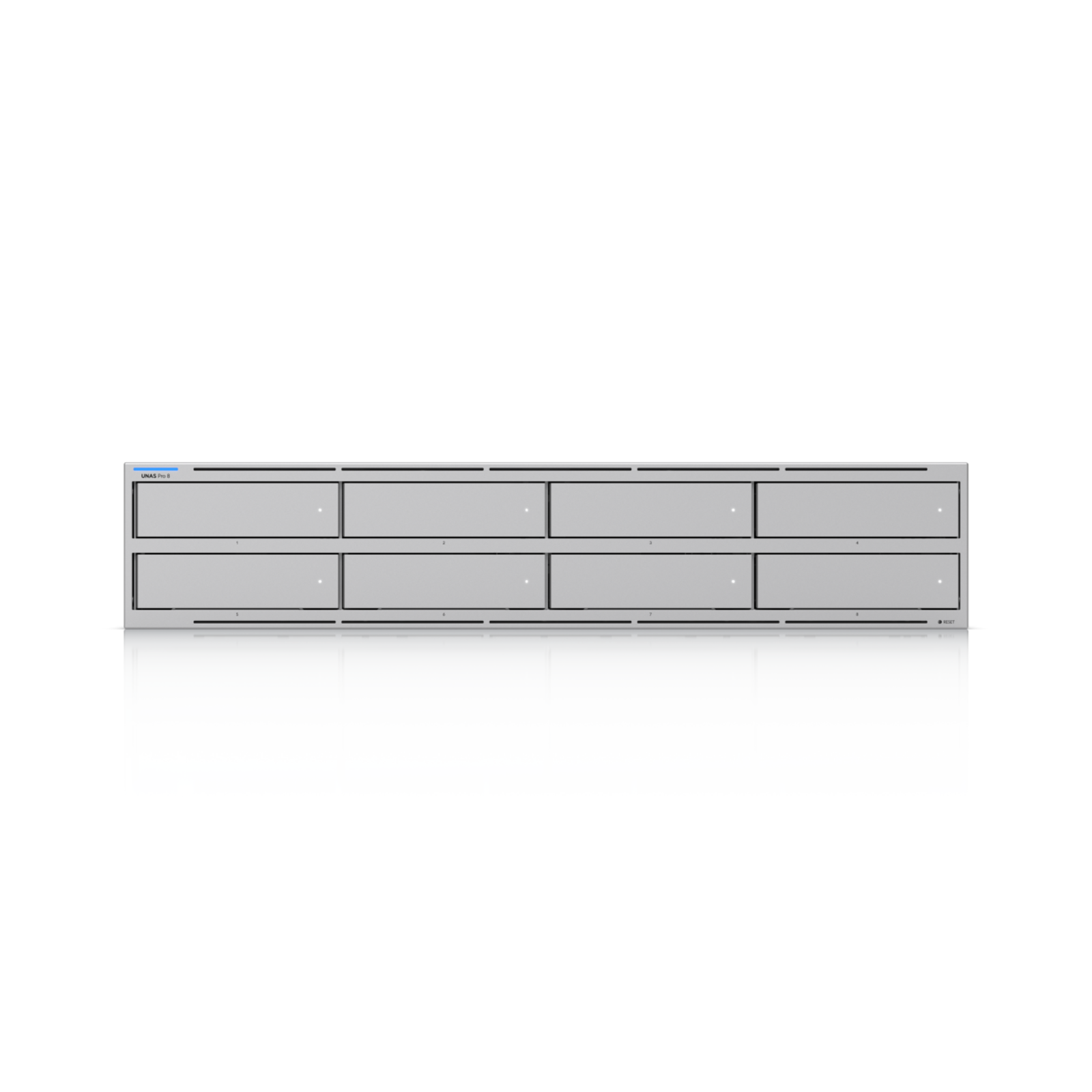 Ubiquiti UNAS Pro 8 0/8 2.5inch/3.5inch HDD 2x M.2 NVMe SSD 2x 10G SFP+ 1x 10GbE 8GB RAM
