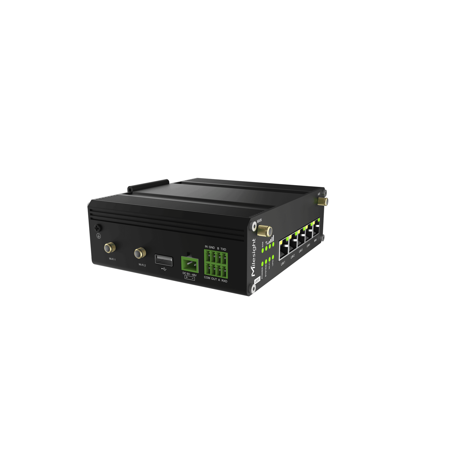 Milesight IoT Ind. Cellular router UR75 4G GPS PoE Wi-Fi