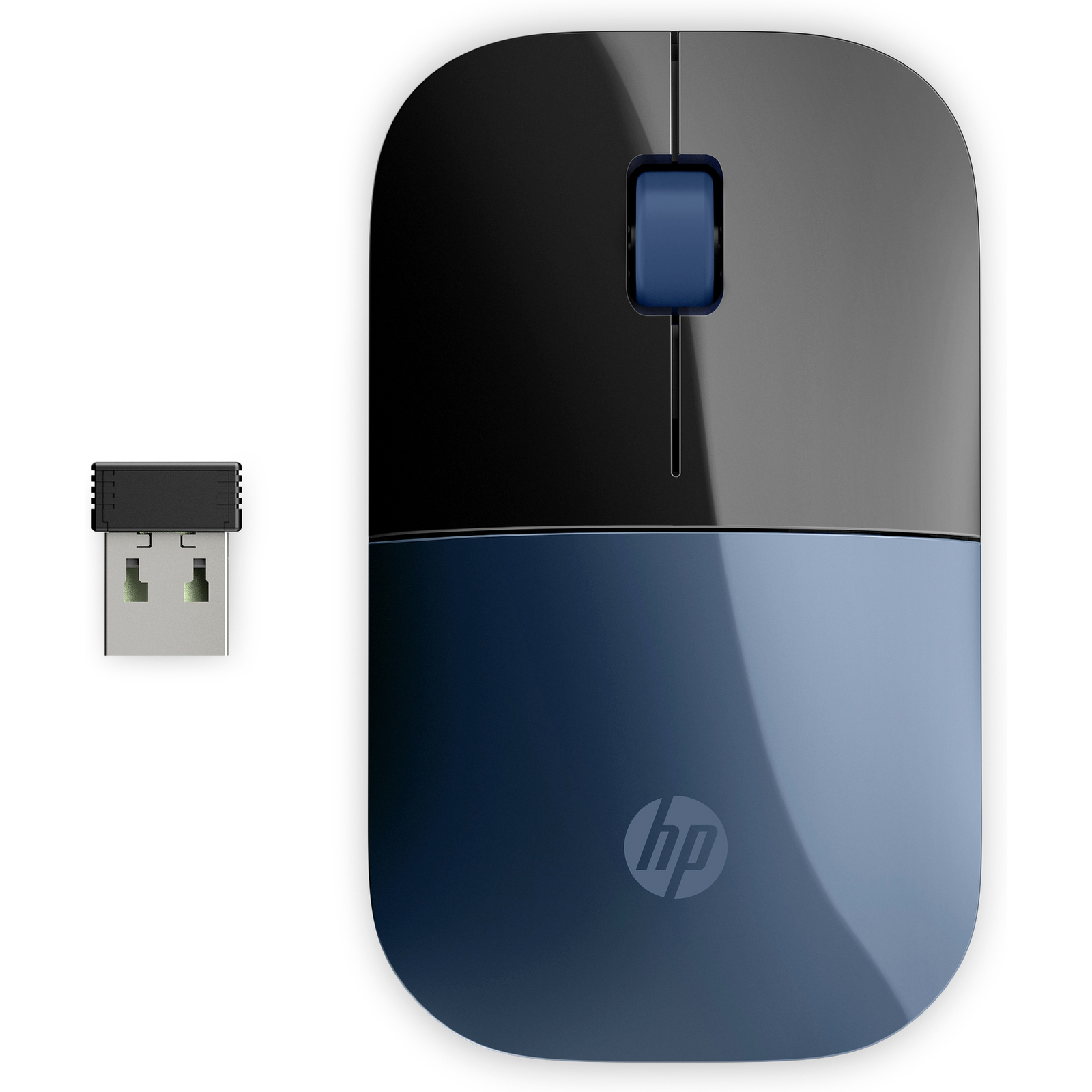 HPI Z3700 Optical Wireless Black Blue Mouse