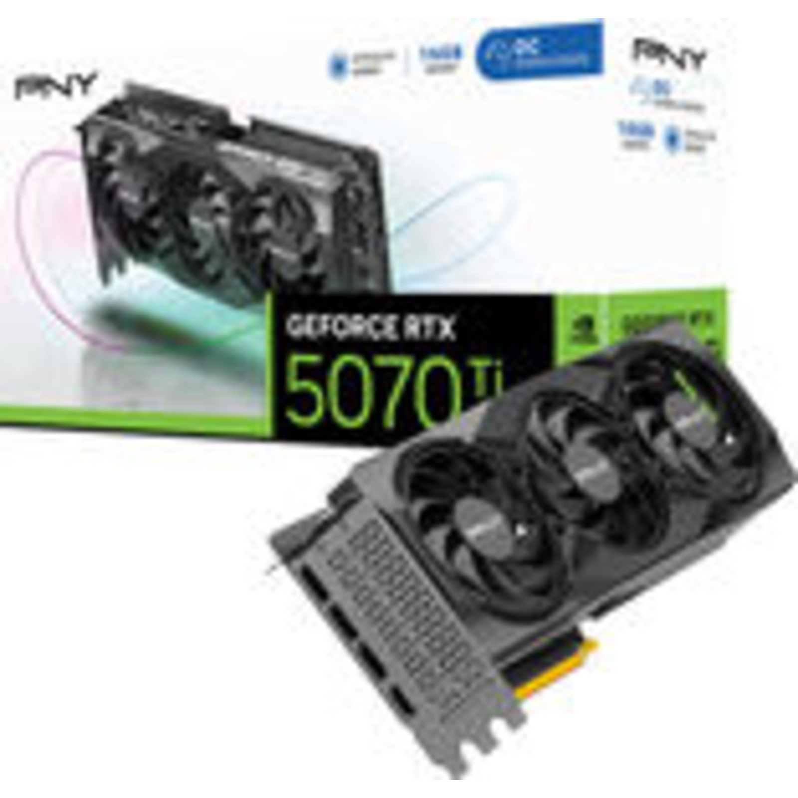 PNY GeForce RTX 5070 Ti Triple Fan OC Graphics Card