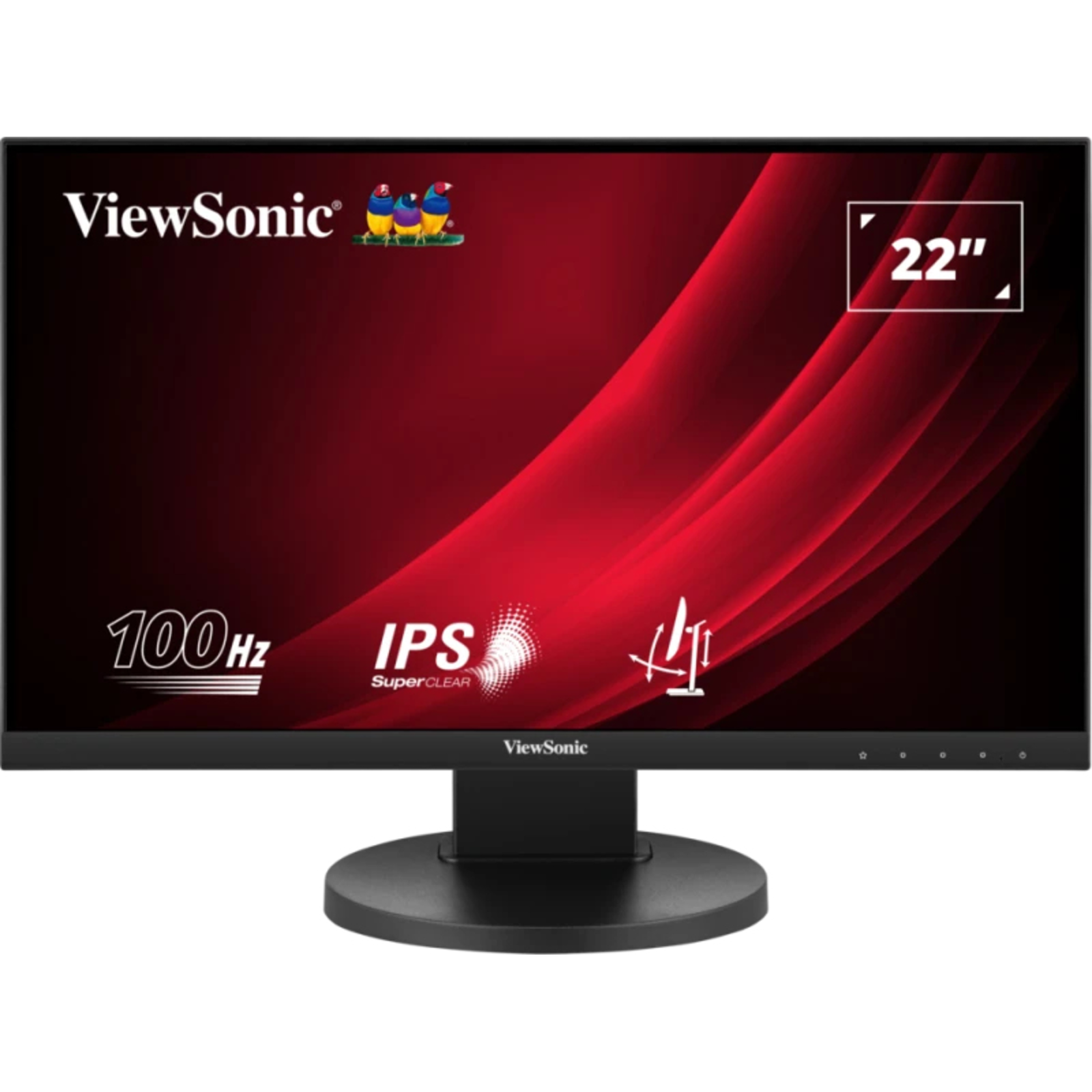Viewsonic 54,6cm VG2208A-HD Piv. 169 HDMIDPVGA 100Hz FHD