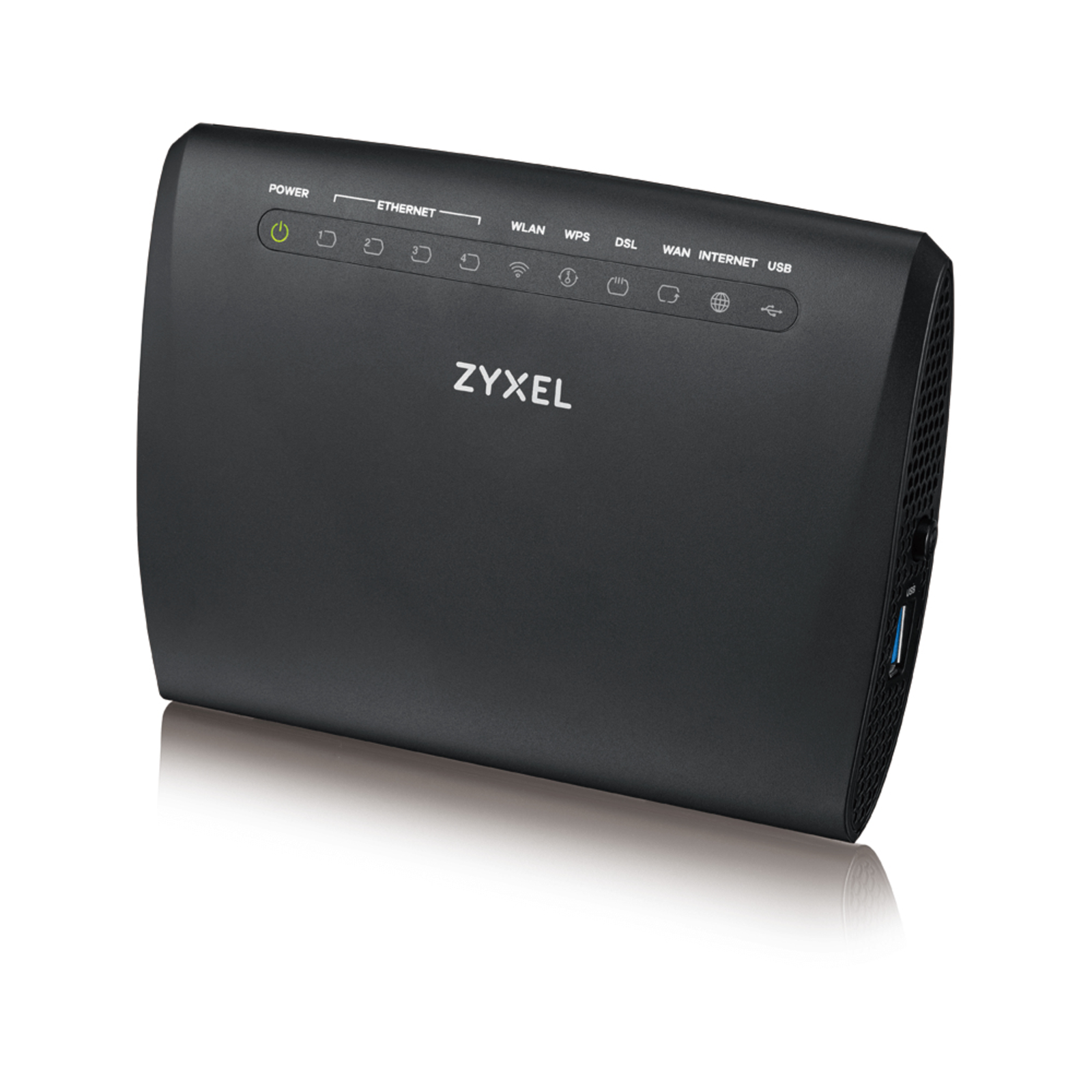 Zyxel VMG3312-T20A wireless router Gigabit Ethernet Single-band (2.4 GHz) White