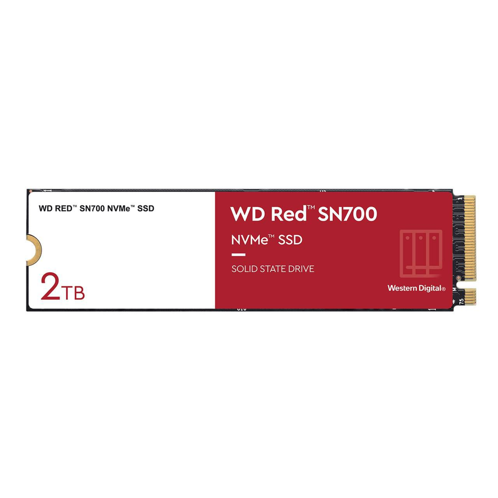 Western Digital SSD 2TB M.2 PCI-E Gen3 SN700 Red Read/write