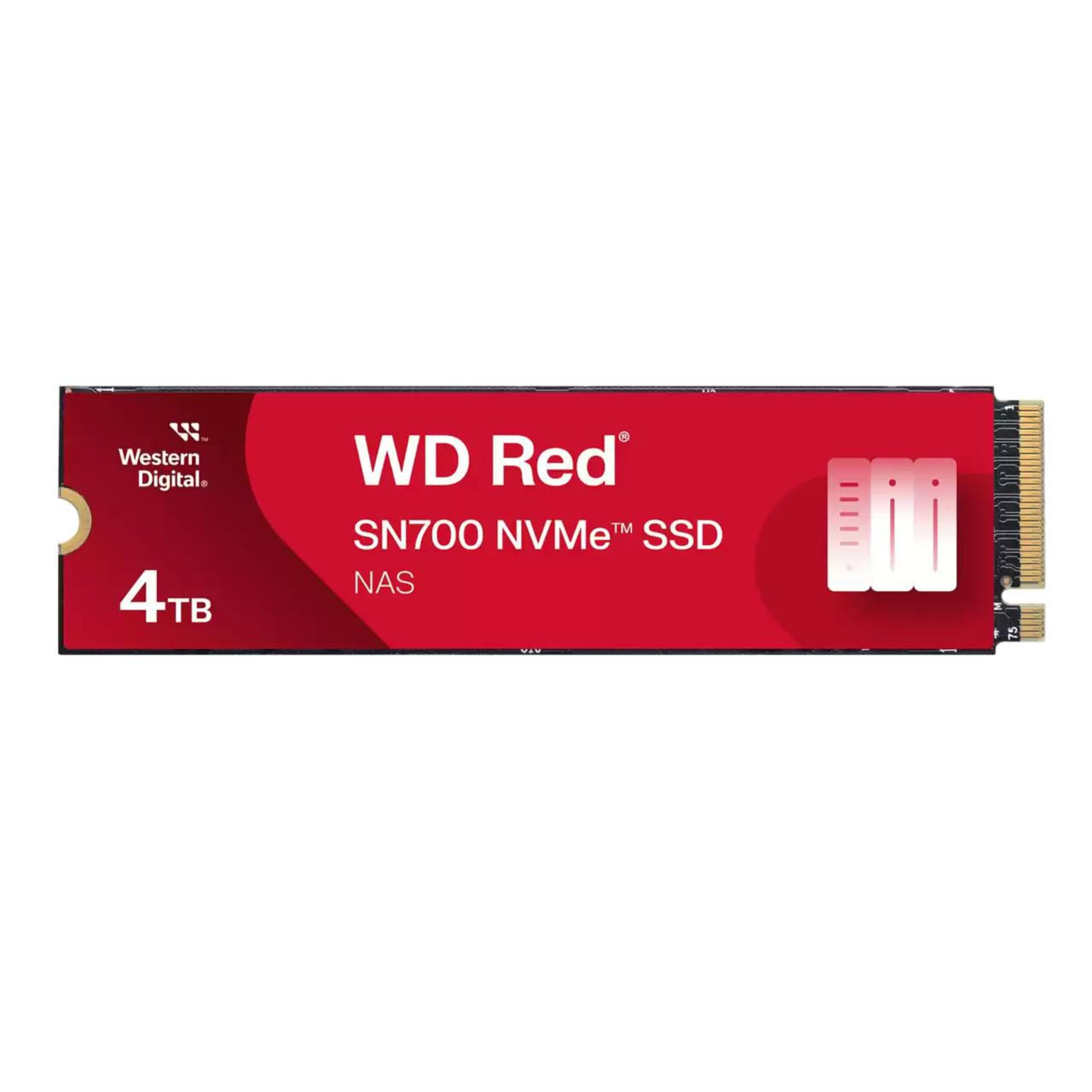 Western Digital Solid State Drive Red M.2 2280 4TB NVMe SN700 Internal