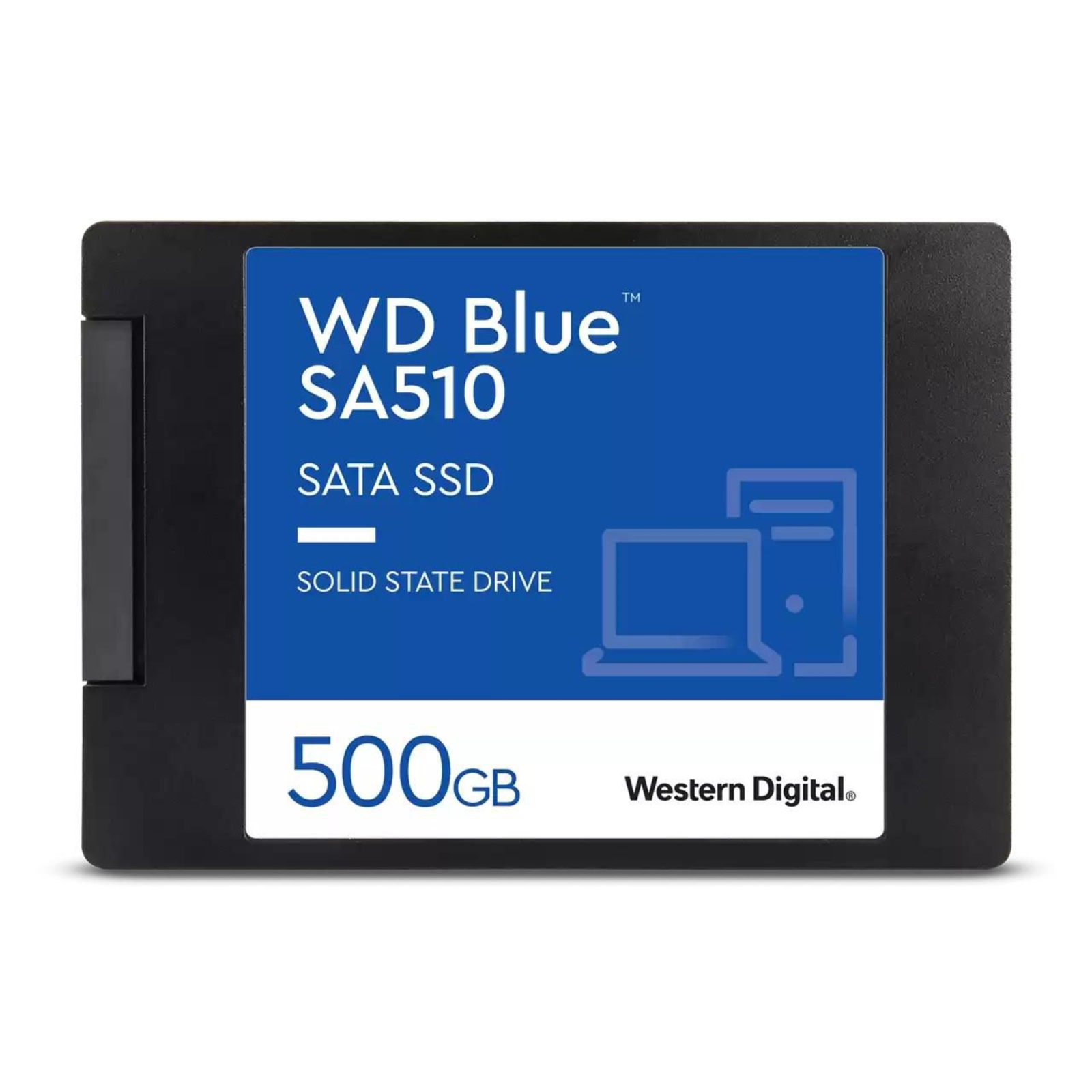 Western Digital BLUE SA510 SSD 500GO SATA III 6GB/S CaseD 2.5P 7MM Internal SINGLE-PACKED