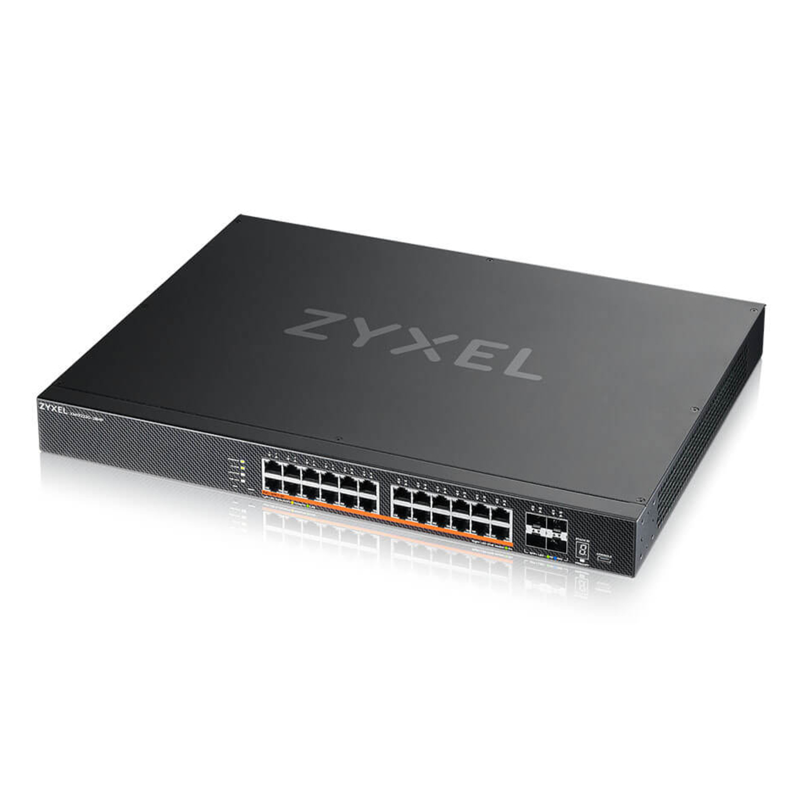 Zyxel XMG2230-28HP Managed L2/L3 2.5G Ethernet (100/1000/2500) Power over Ethernet (PoE) 1U Black