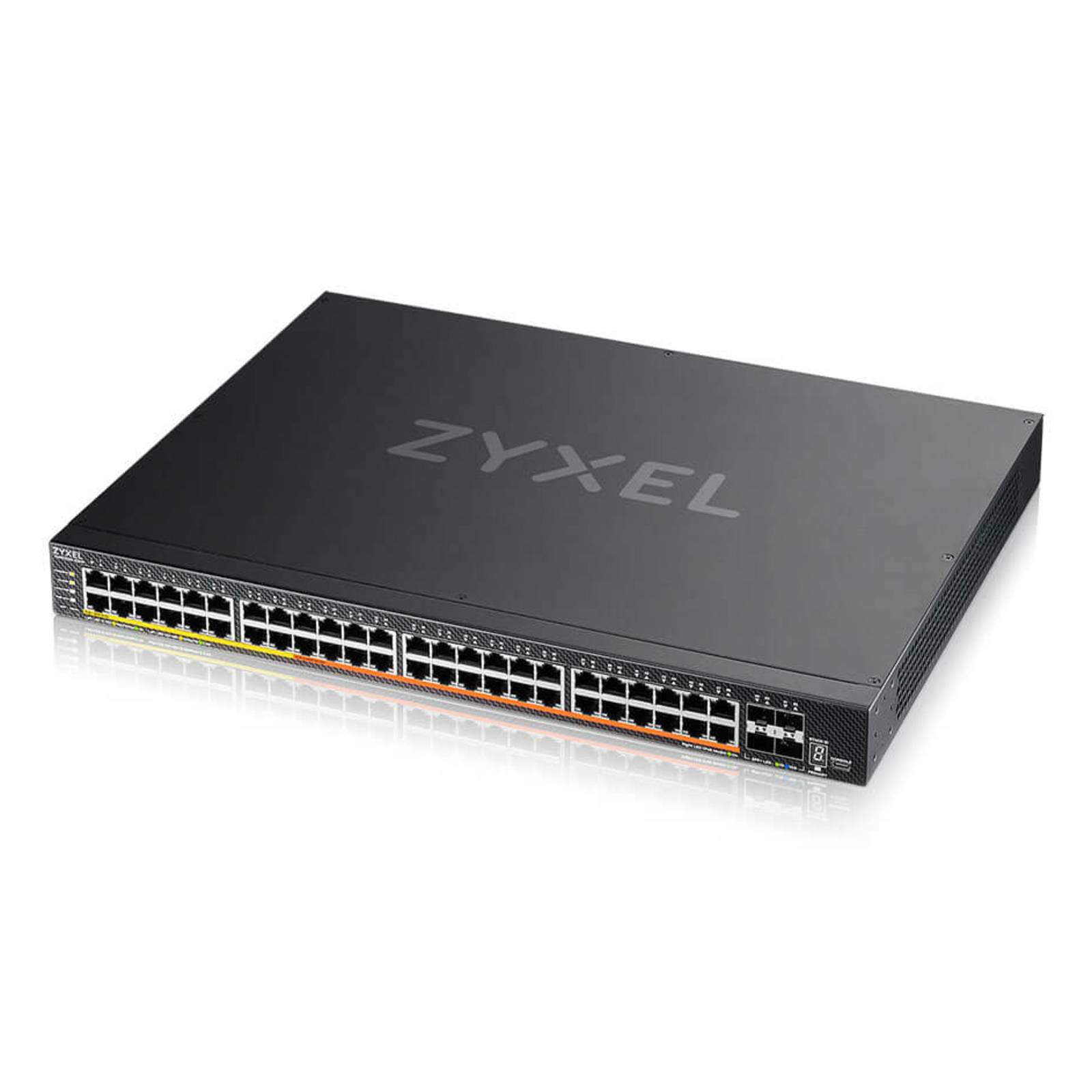 Zyxel XMG2230-52HP Managed L2/L3 2.5G Ethernet (100/1000/2500) Power over Ethernet (PoE) 1U Black