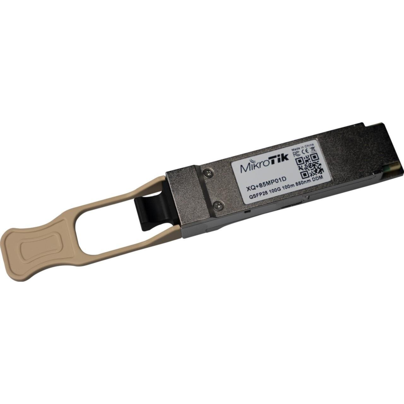 Mikredik XQ+85MP01D Fiber Optics 100000 Mbits QSFP28 MTPMPO 100 M 850 Nm