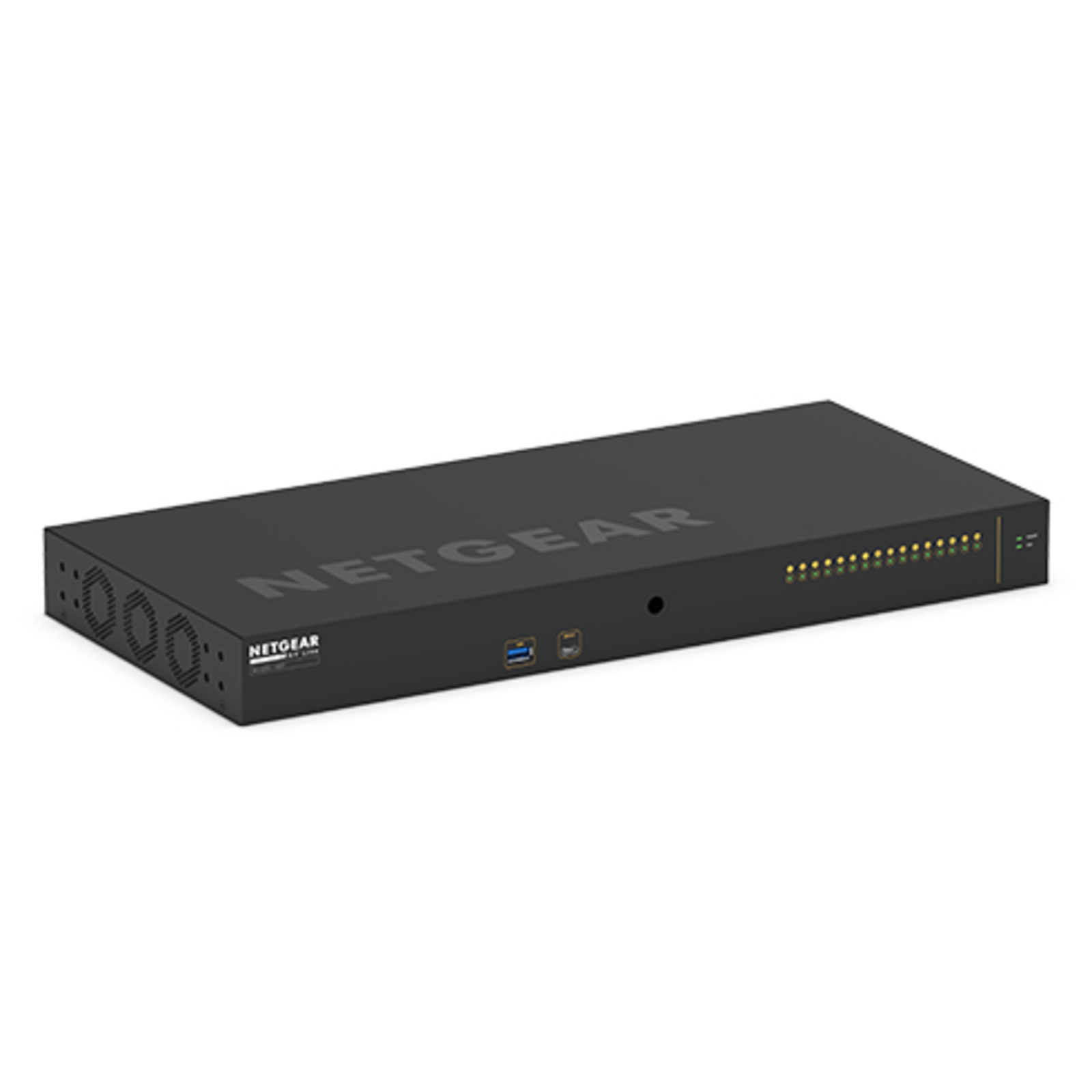 NETGEAR AV Line M4250-16XF Switch L3 Managed 16x10 Gigabit SFP+ Side-to-side Airflow Rack Mountable
