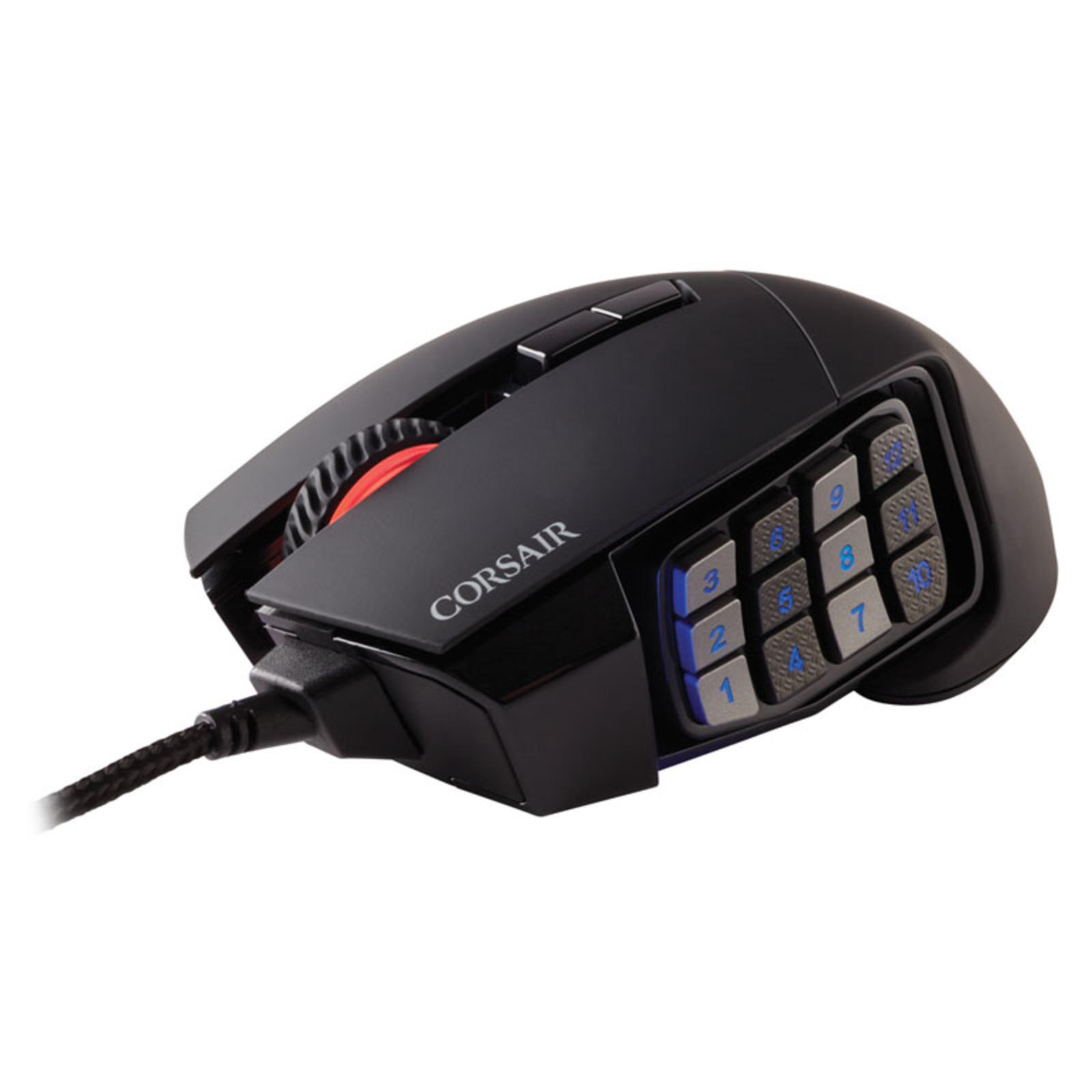 Corsair Scimitar Elite RGBmmO Gaming mouse Black 18.000DPI 1000Hz RGB