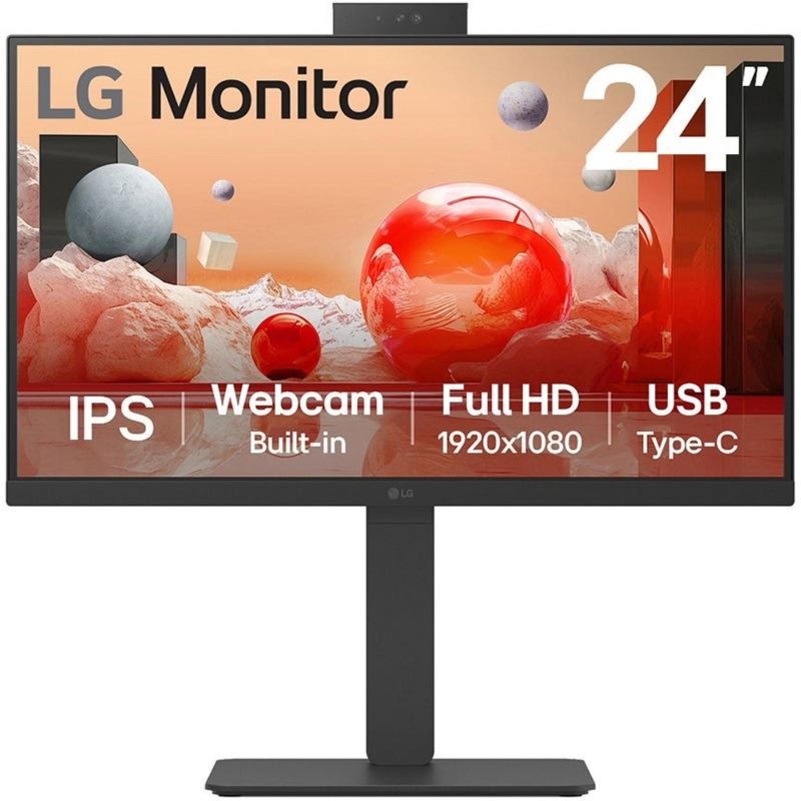 LG 24BA850-B computer monitor 60.5 cm (23.8