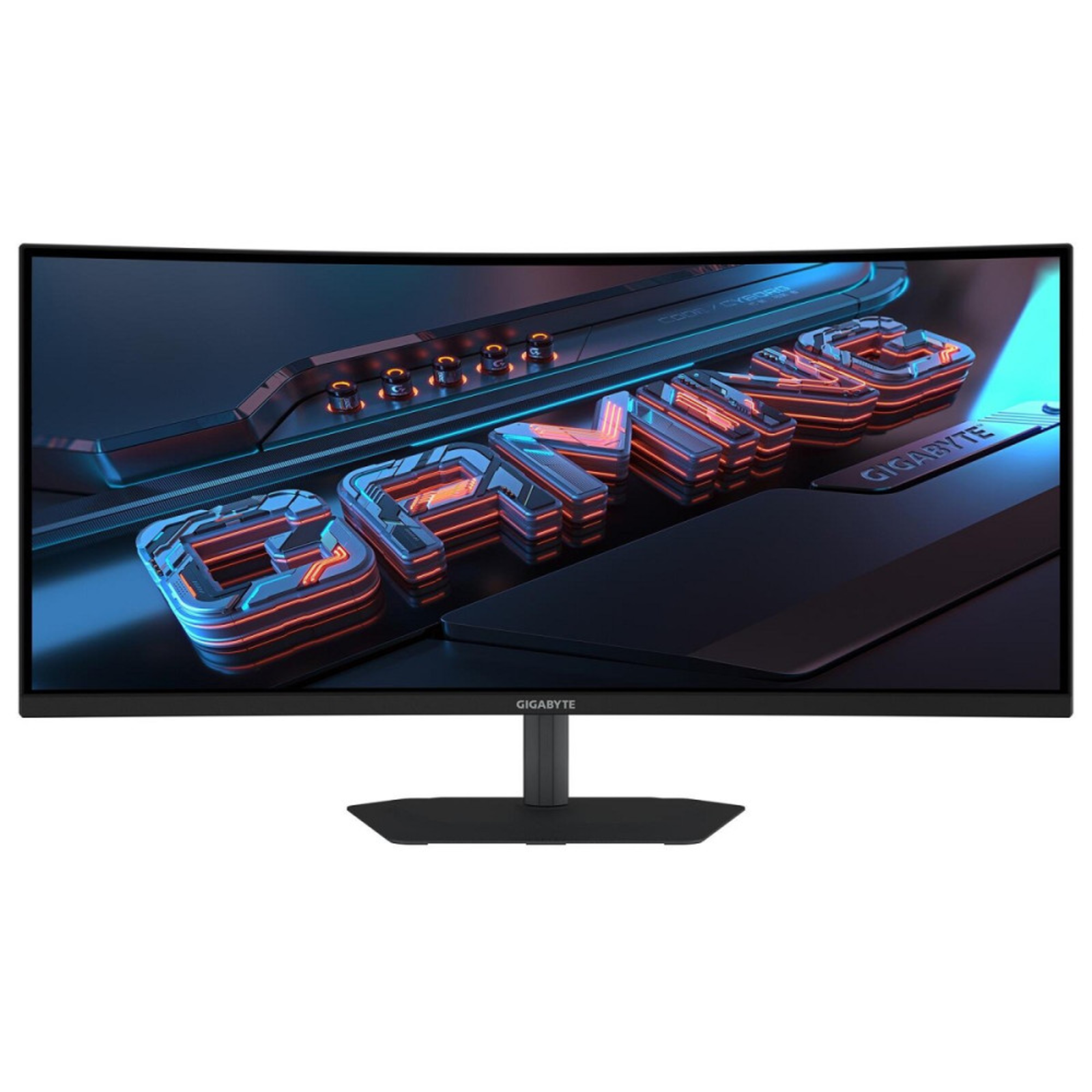 GIGABYTE G34WQC2 34” WQHD Curved Gaming Monitor - 3440 x 1440, 1500R, 200Hz, 1ms, 450 cd/m2, AMD FreeSync Premium, DisplayHDR 400, HDMI 2.0, Displayport 1.4