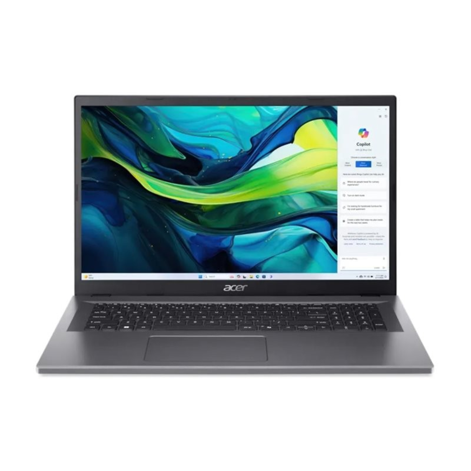 Acer Aspire Go 17 AG17-31P-36CG Intel Core 3 N355 Laptop 43.9 cm (17.3