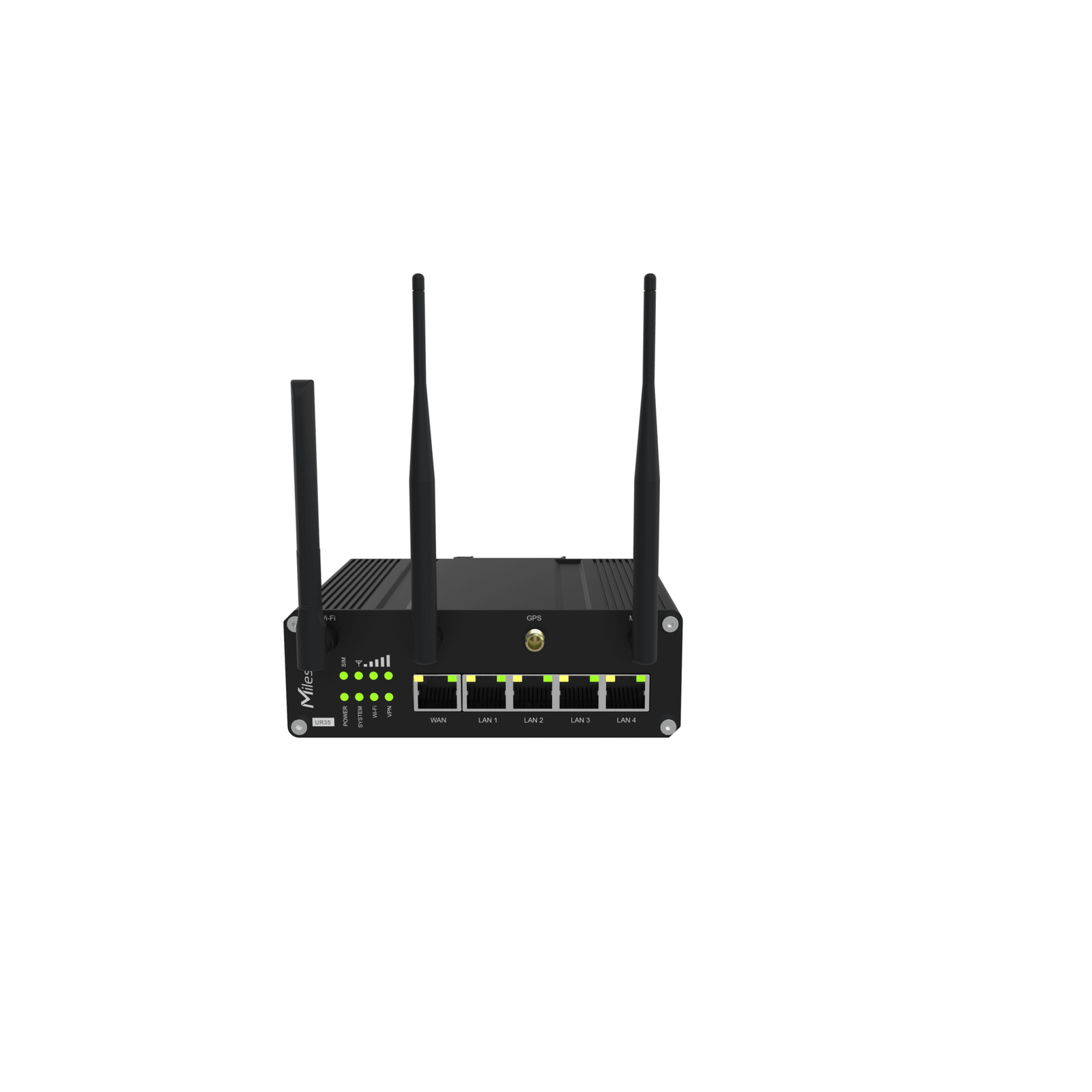 Milesight 4G Industrial router UR35 Pro WiFi4 GPS PoE UR35-L04EU-G-P-W