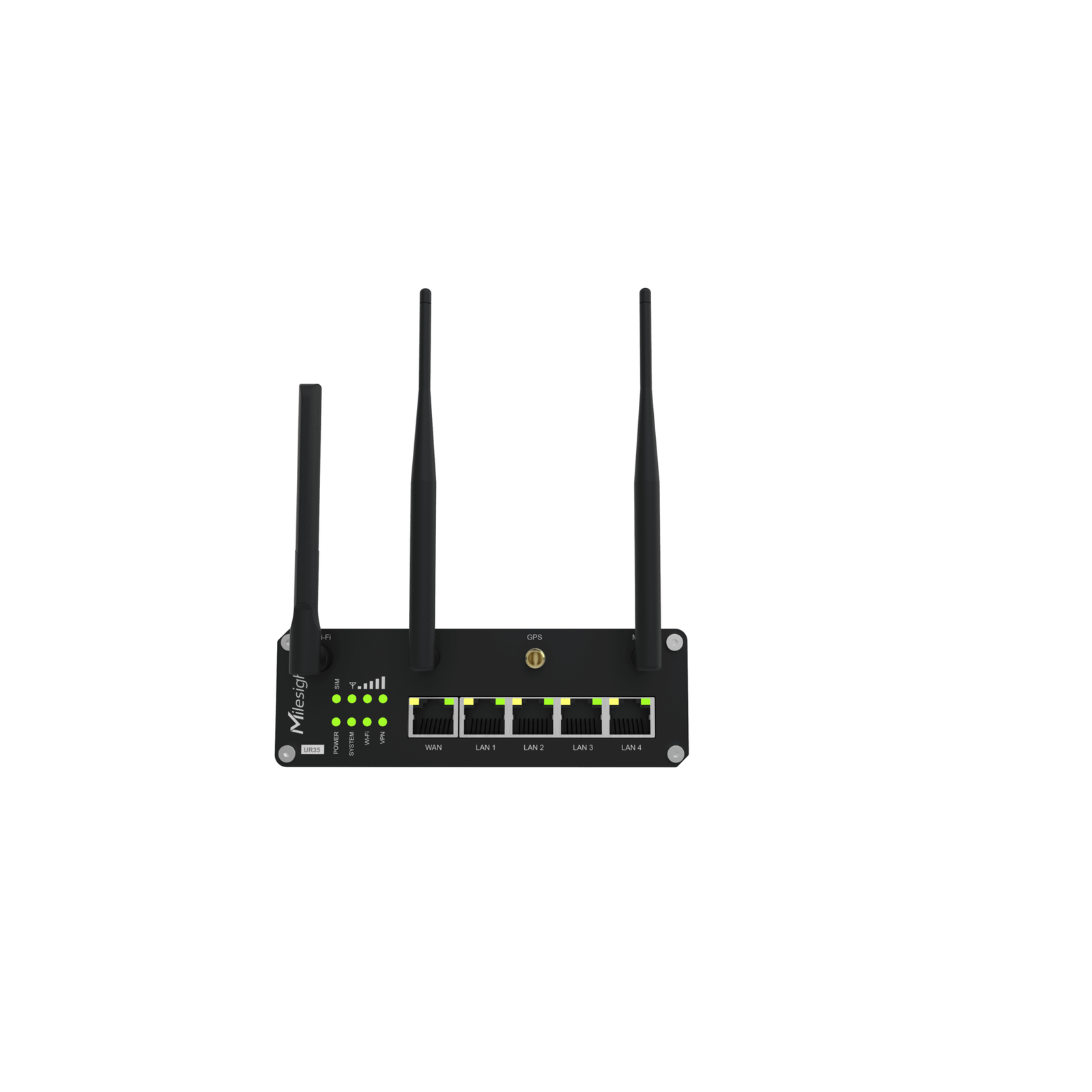 Milesight 4G Industrial router UR35 Pro WiFi4 GPS PoE UR35-L04EU-G-P-W