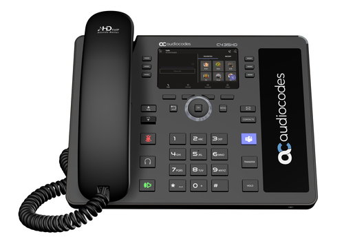 TEAMS C435HD-R IP-PHONE POE GBE - WITH AN EXTERNAL POWER SUPPLY BL