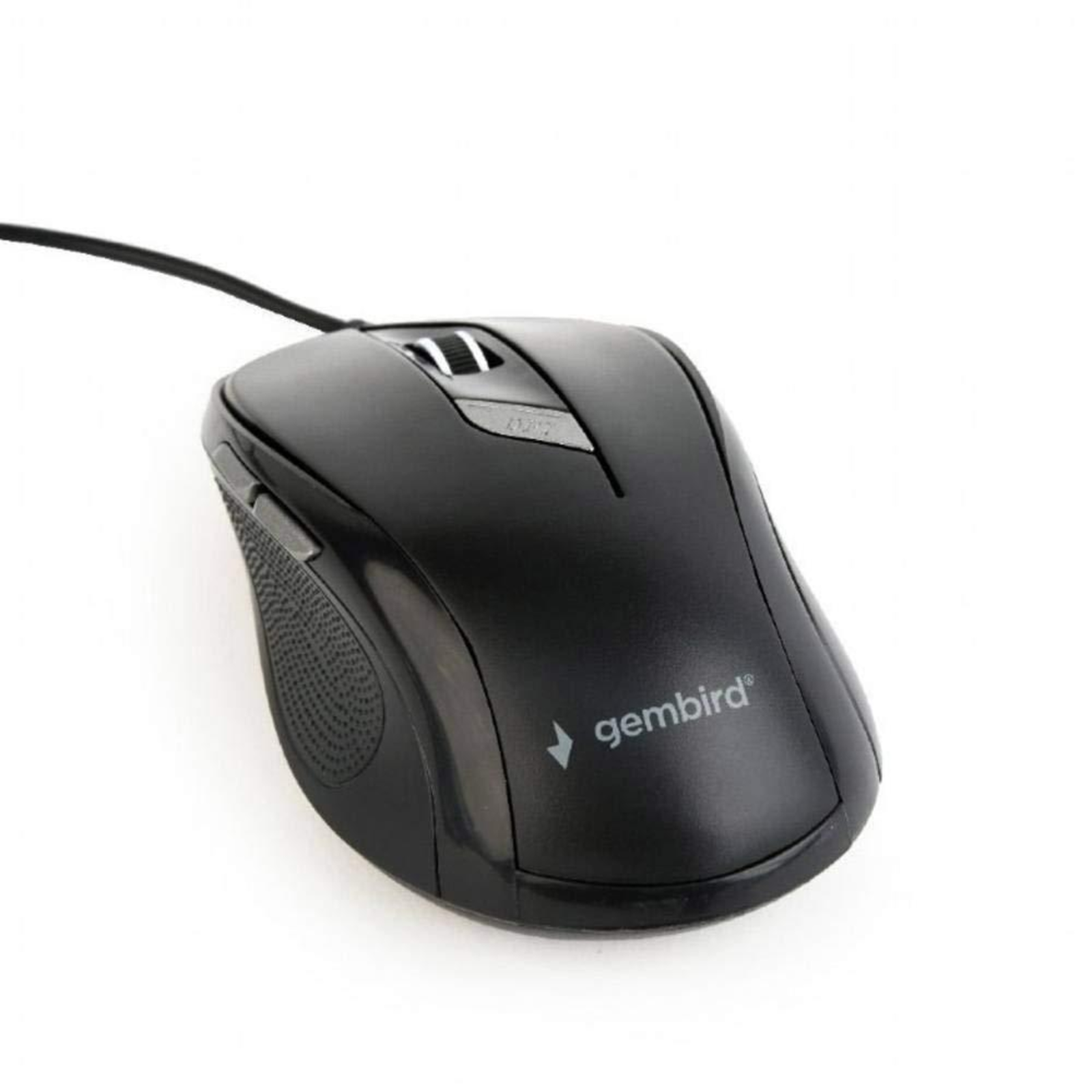 Gembird MUS-6B-01 Mouse Optical 6 Buttons Wired USB Black Blister Packed (MUS-6B-01)