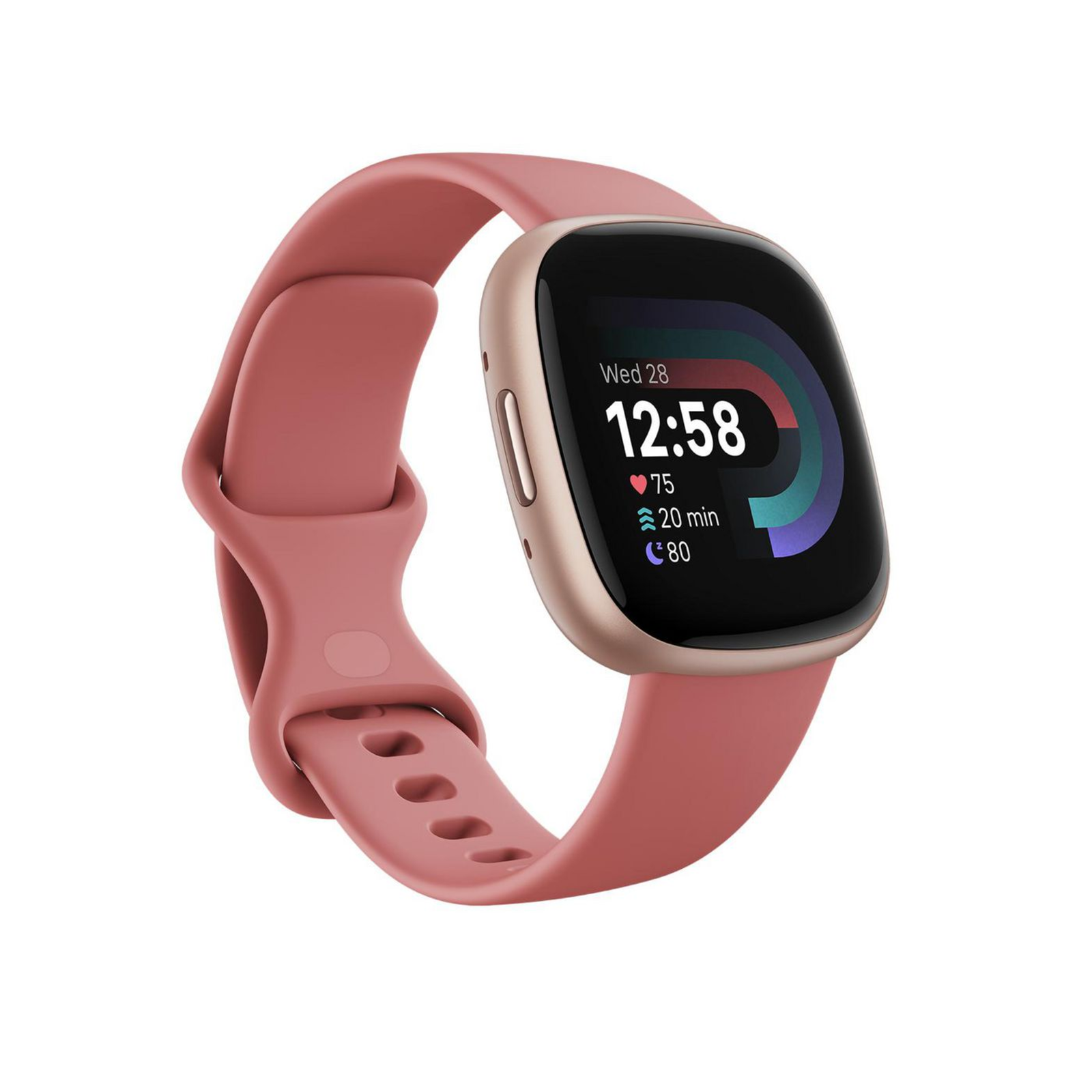 Fitbit Versa 4 Watch Copper Rose FB523RGRW