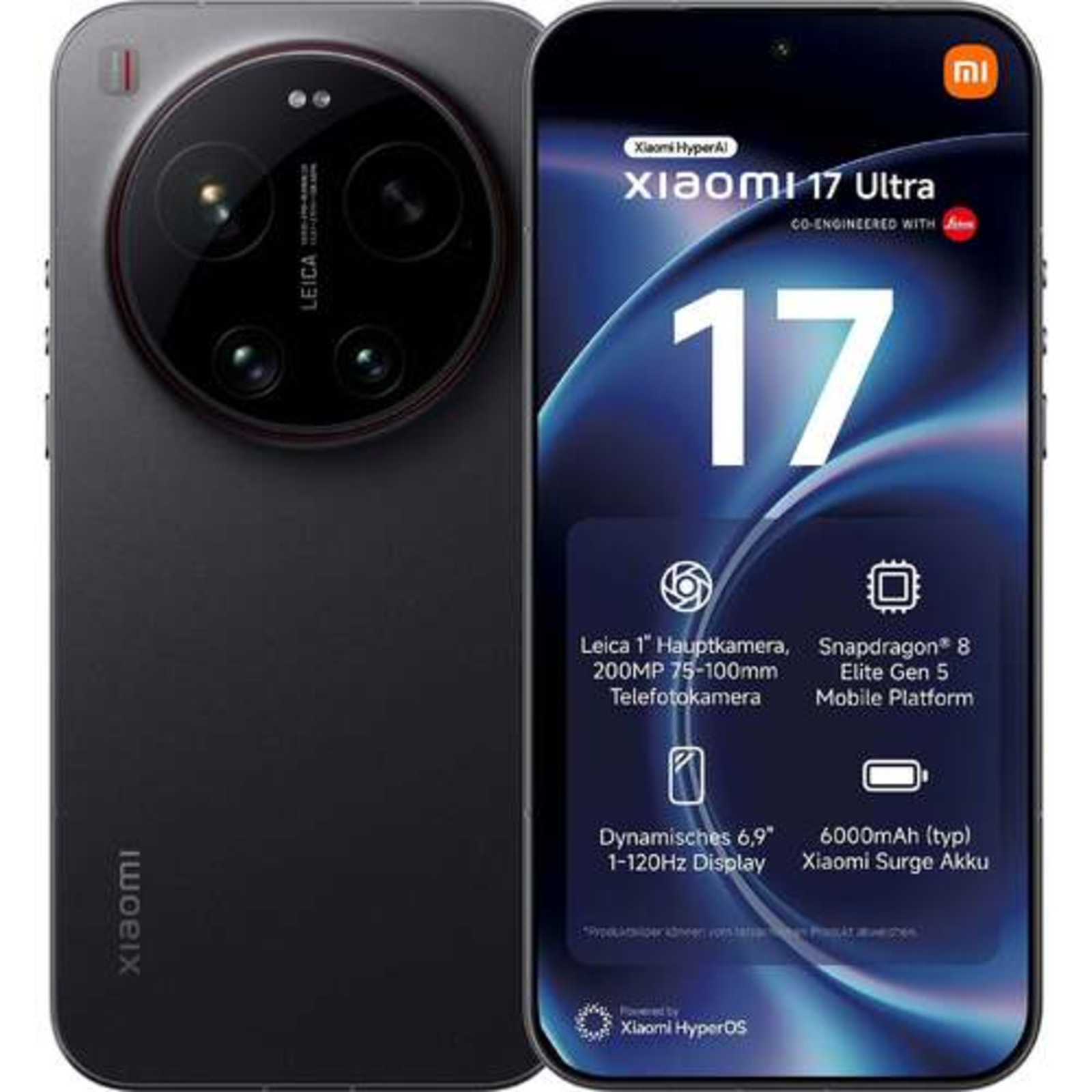 Xiaomi 17 Ultra 512GB 16GB RAM Black
