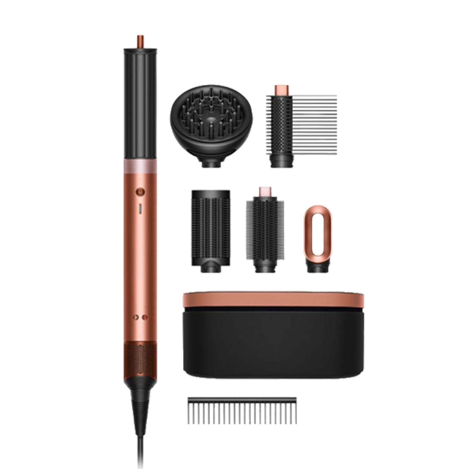 Dyson Airwrap Co-anda2x Multi-Styler And Dryer with Diffuser HS09 Amber Silk Gift